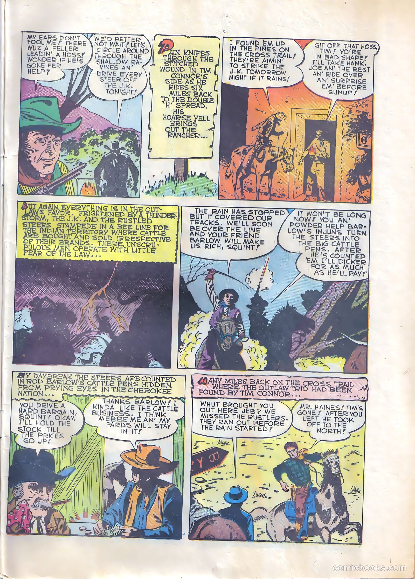 The Texan #15 (1951) — page 33 of 36