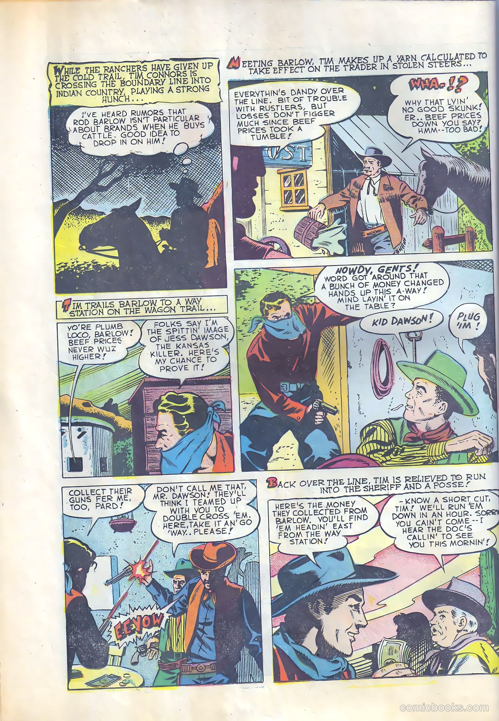 The Texan #15 (1951) — page 34 of 36
