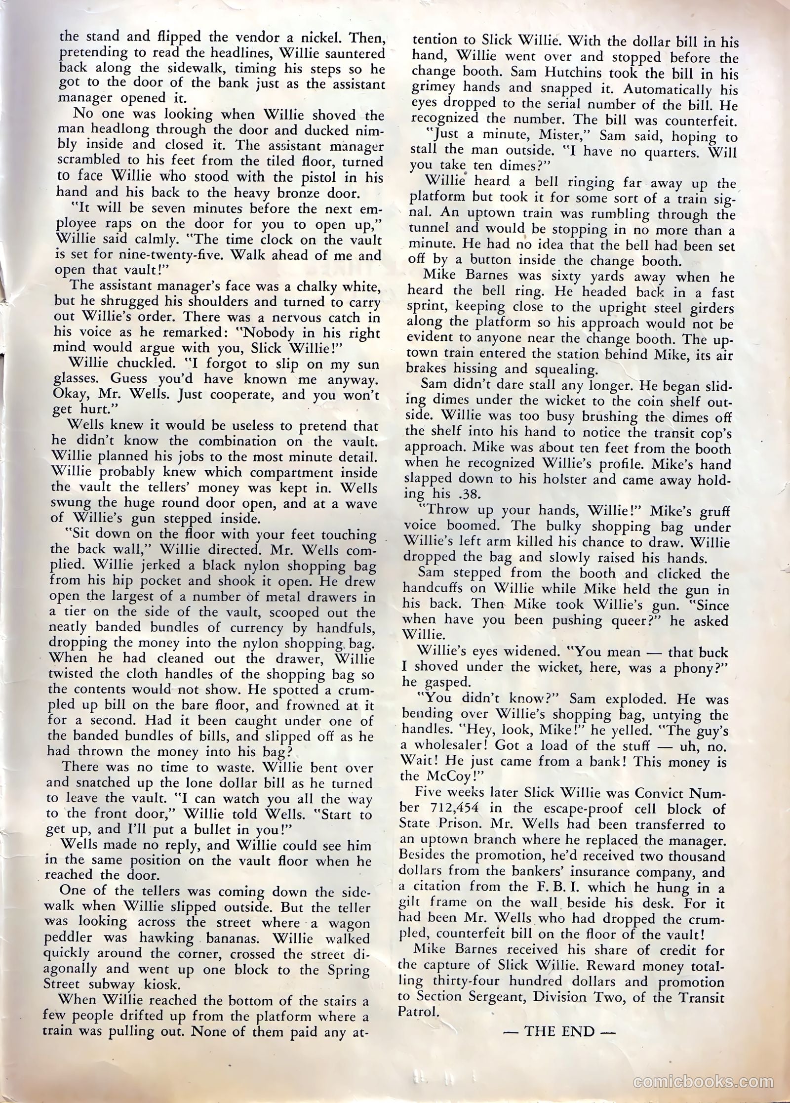 The Texan #15 (1951) — page 35 of 36
