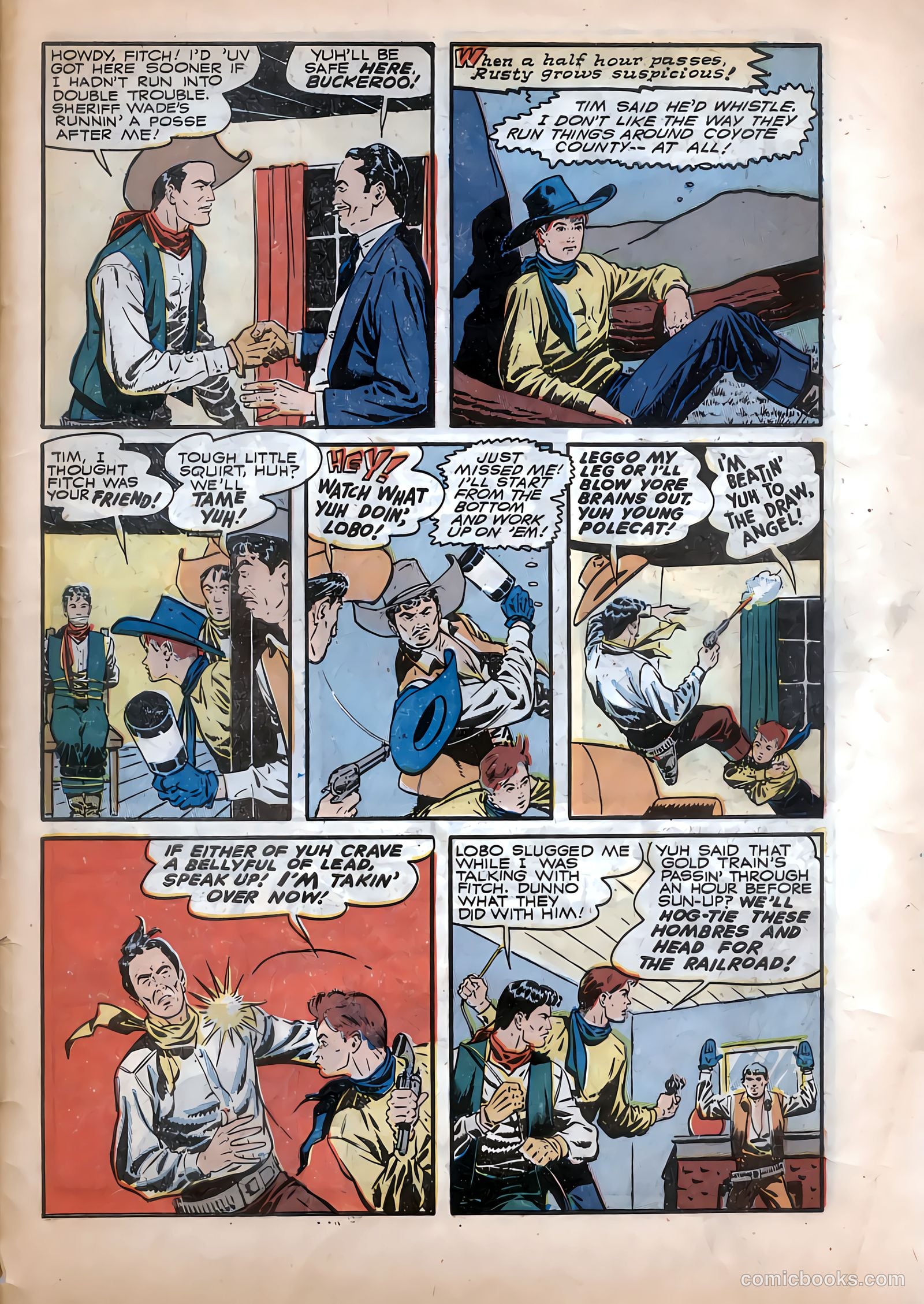 The Texan #2 (1948) — page 32 of 37