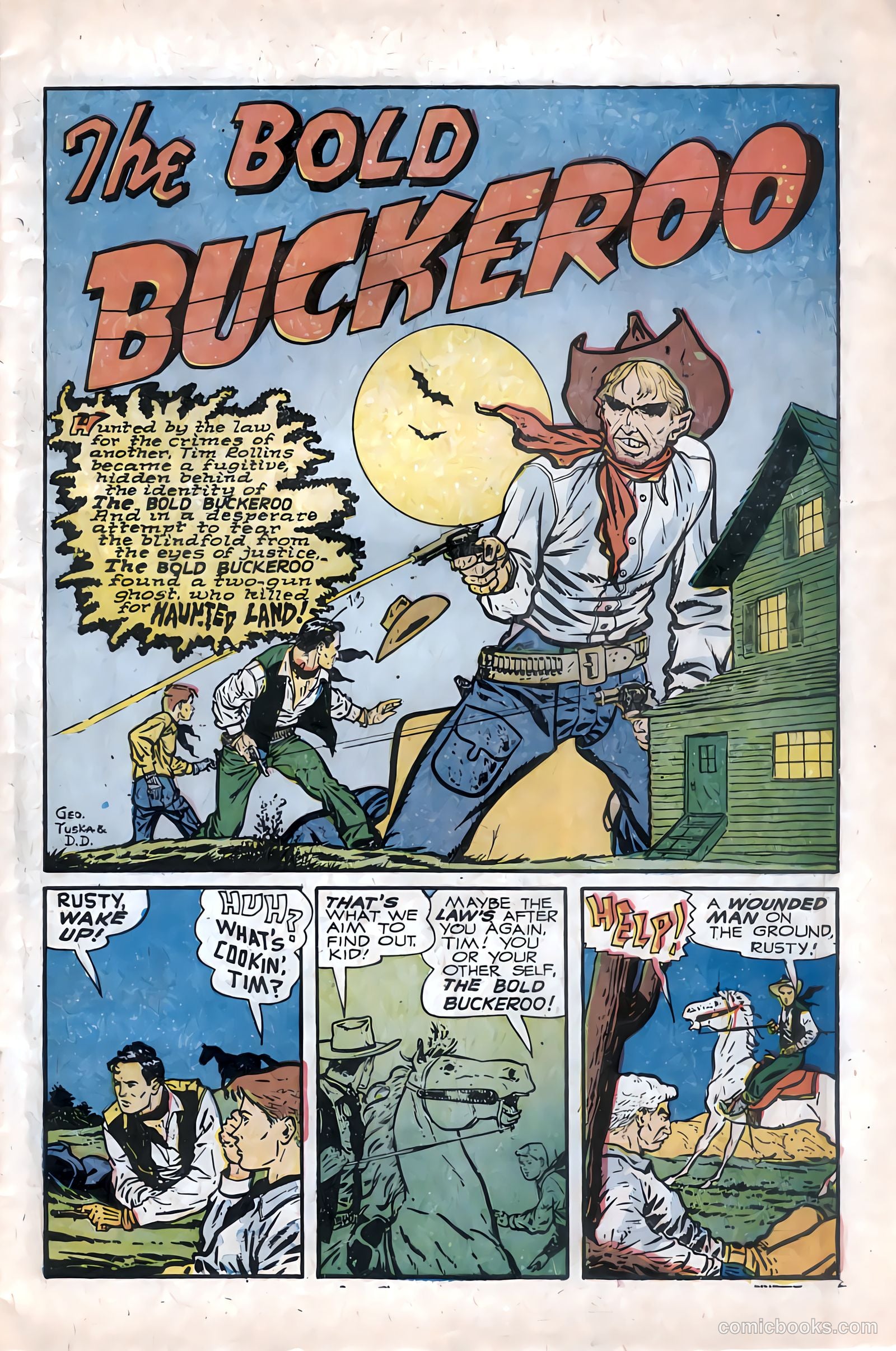 The Texan #3 (1949) — page 3 of 36