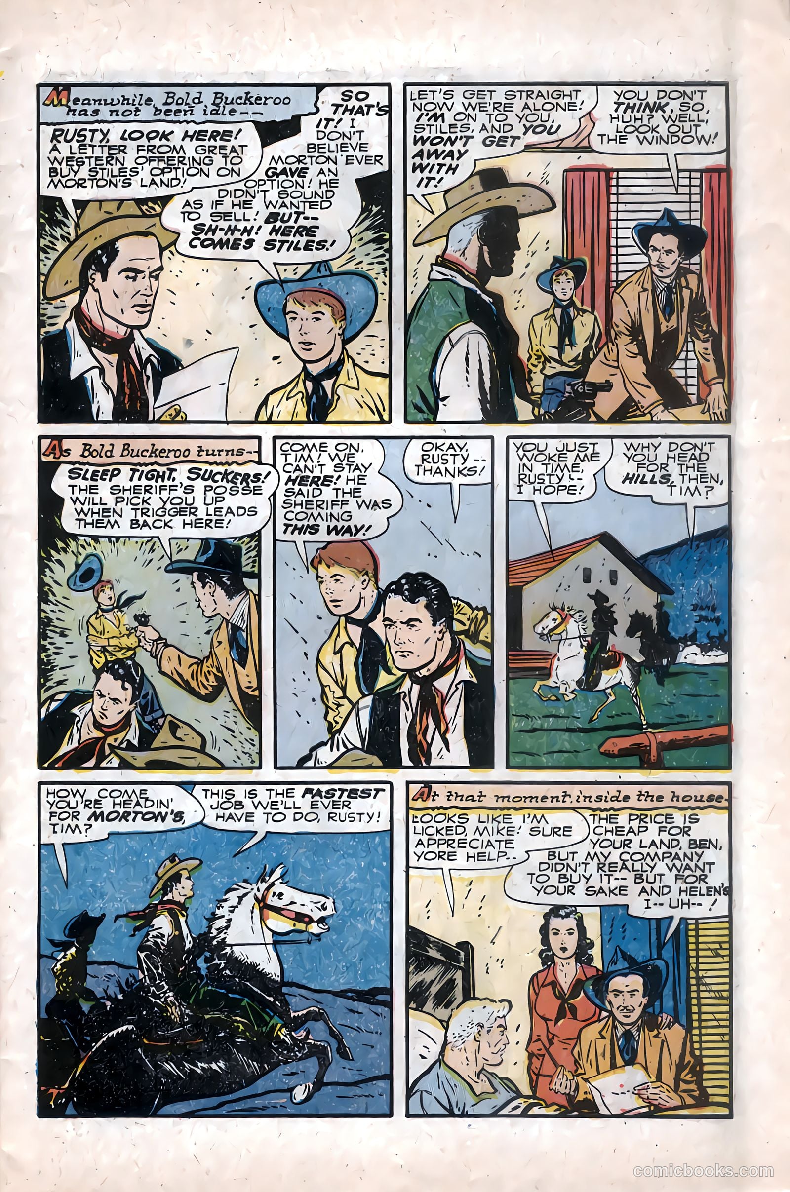 The Texan #3 (1949) — page 7 of 36