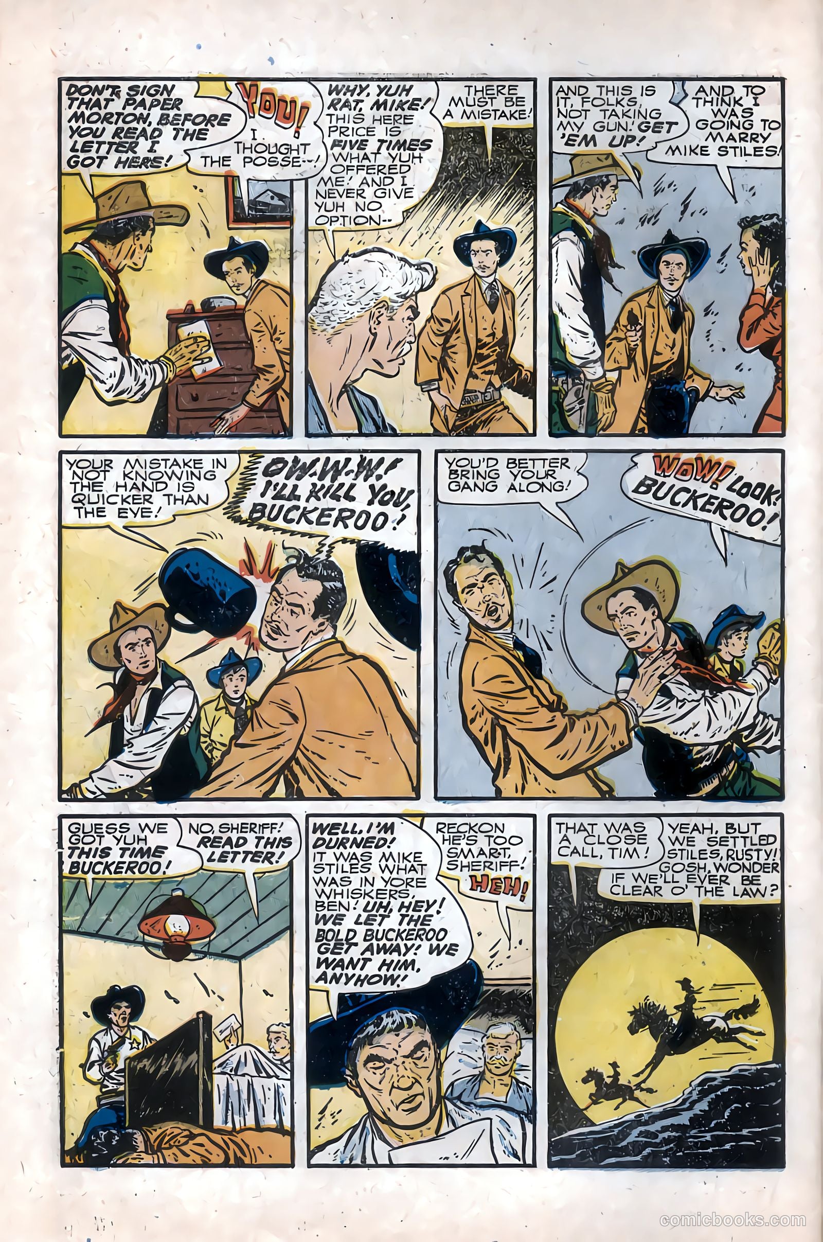 The Texan #3 (1949) — page 8 of 36