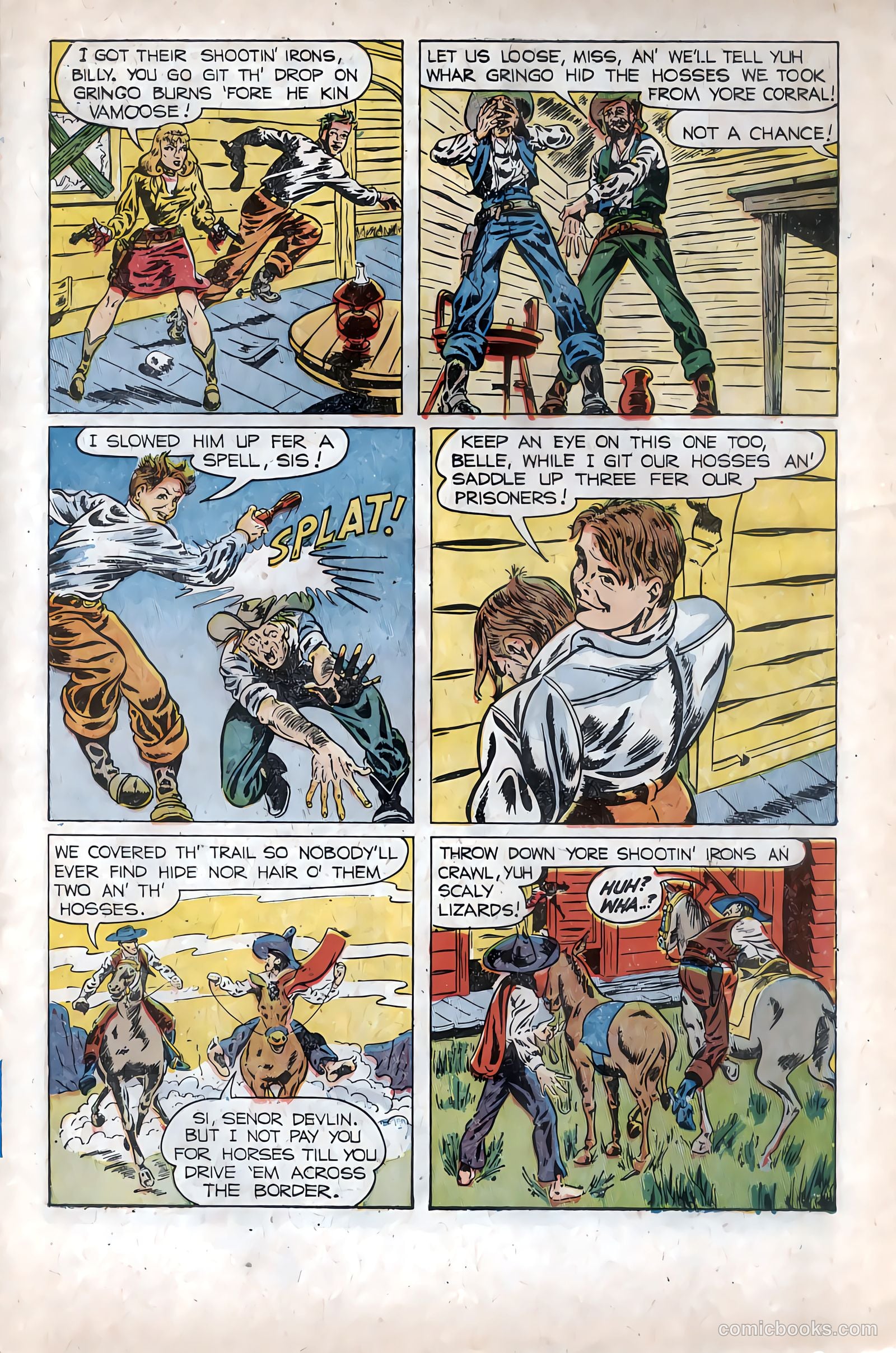 The Texan #3 (1949) — page 15 of 36
