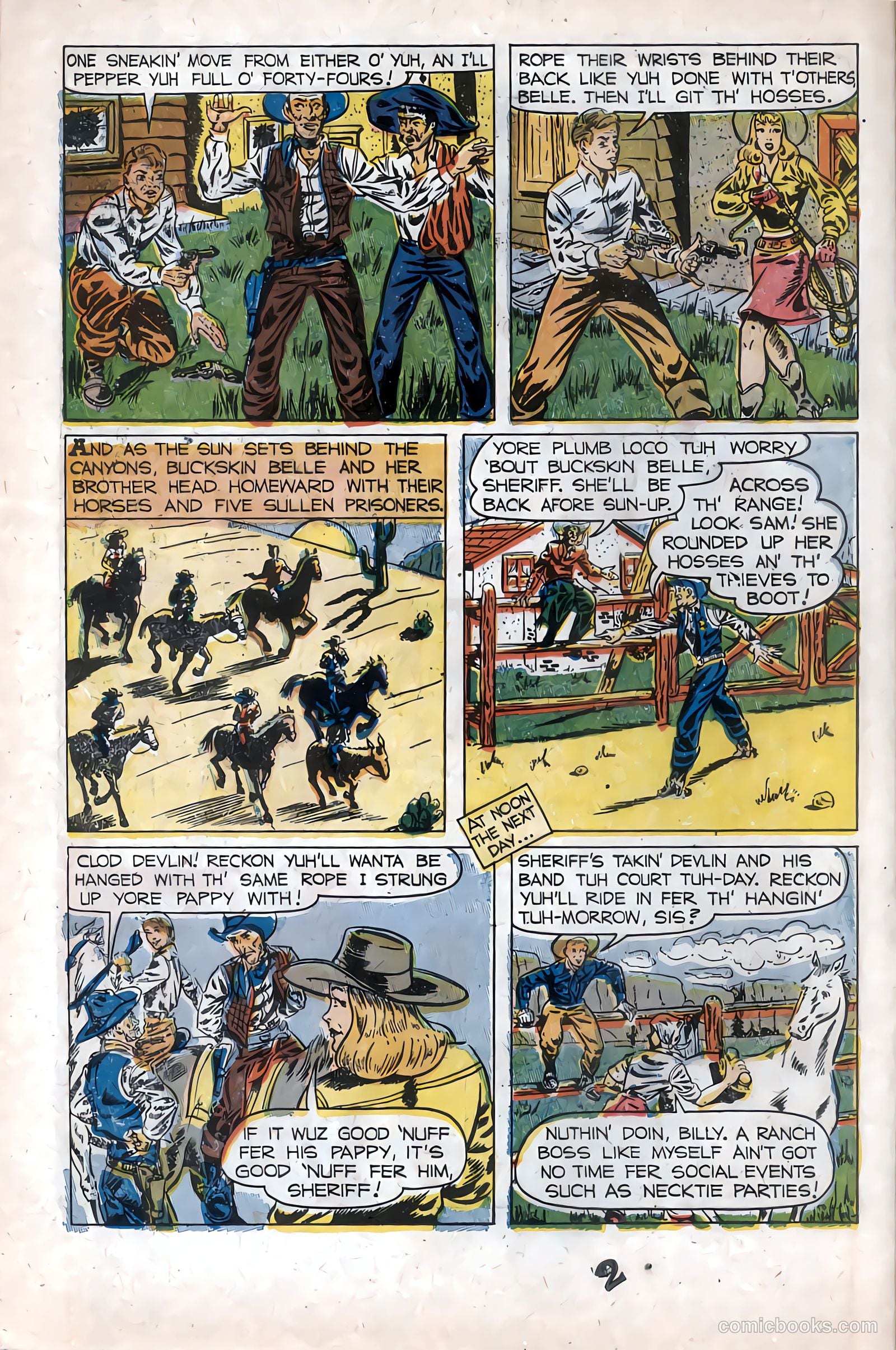 The Texan #3 (1949) — page 16 of 36