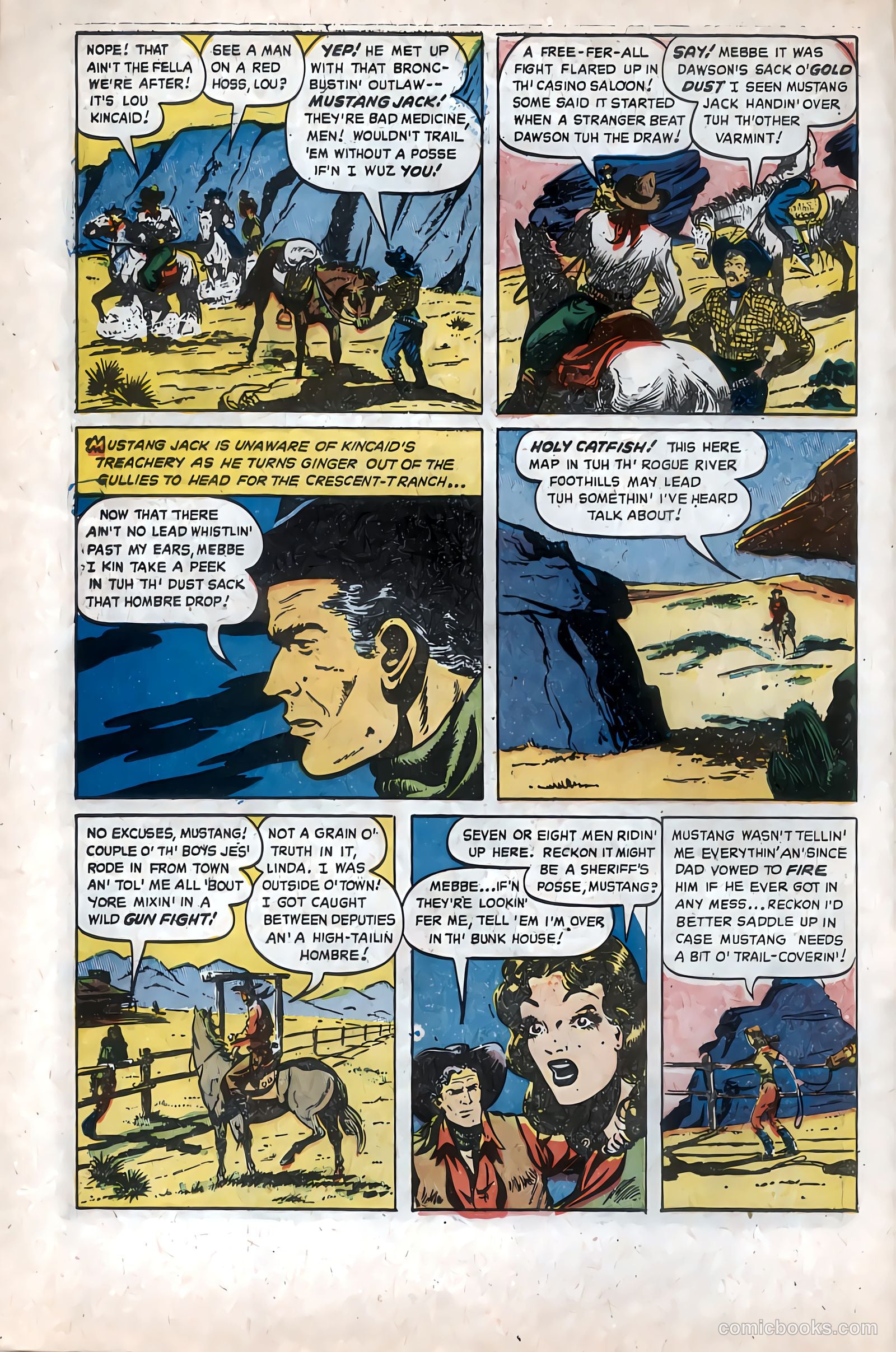 The Texan #3 (1949) — page 22 of 36