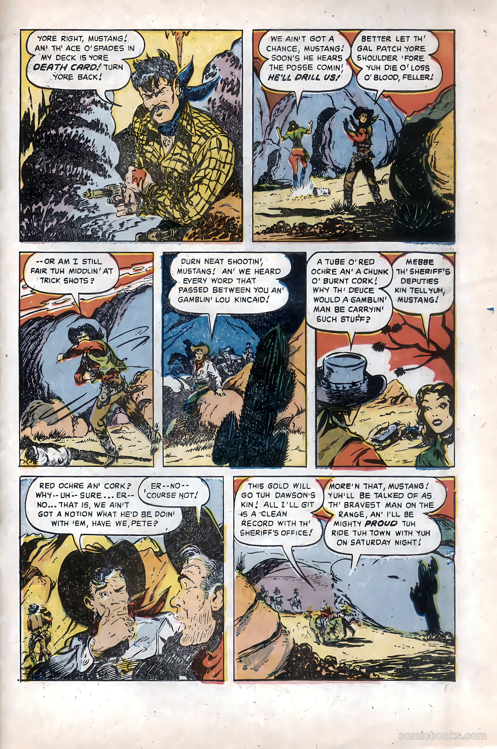 The Texan #3 (1949) — page 25 of 36