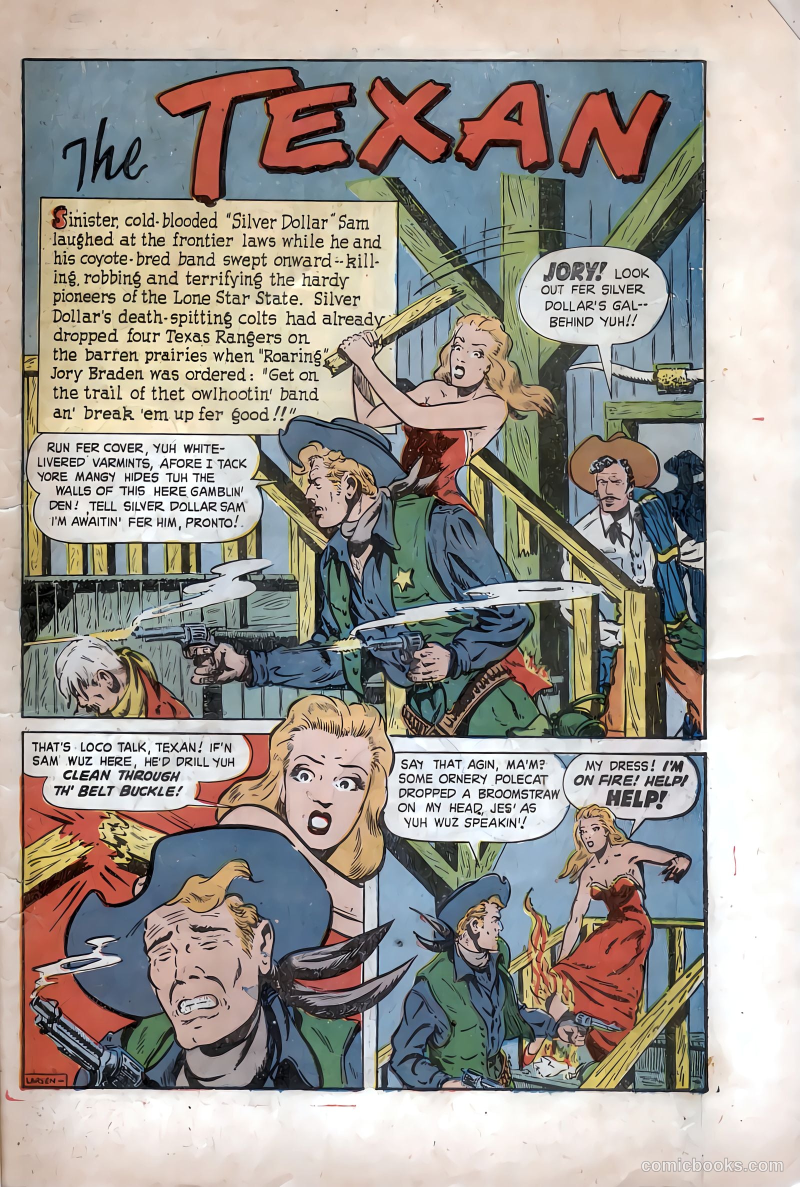The Texan #4 (1949) — page 3 of 36