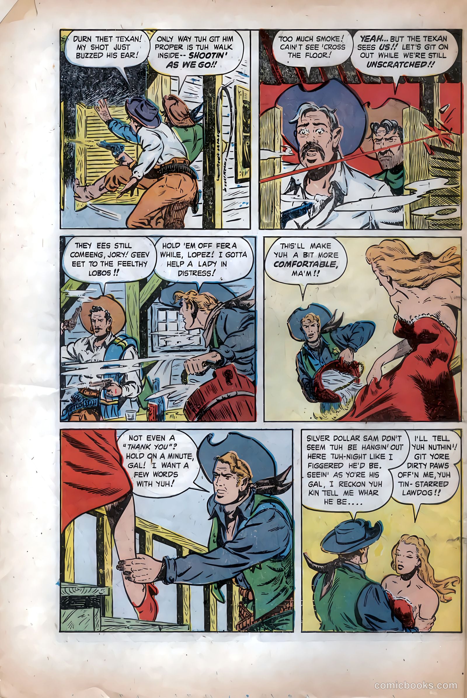 The Texan #4 (1949) — page 4 of 36