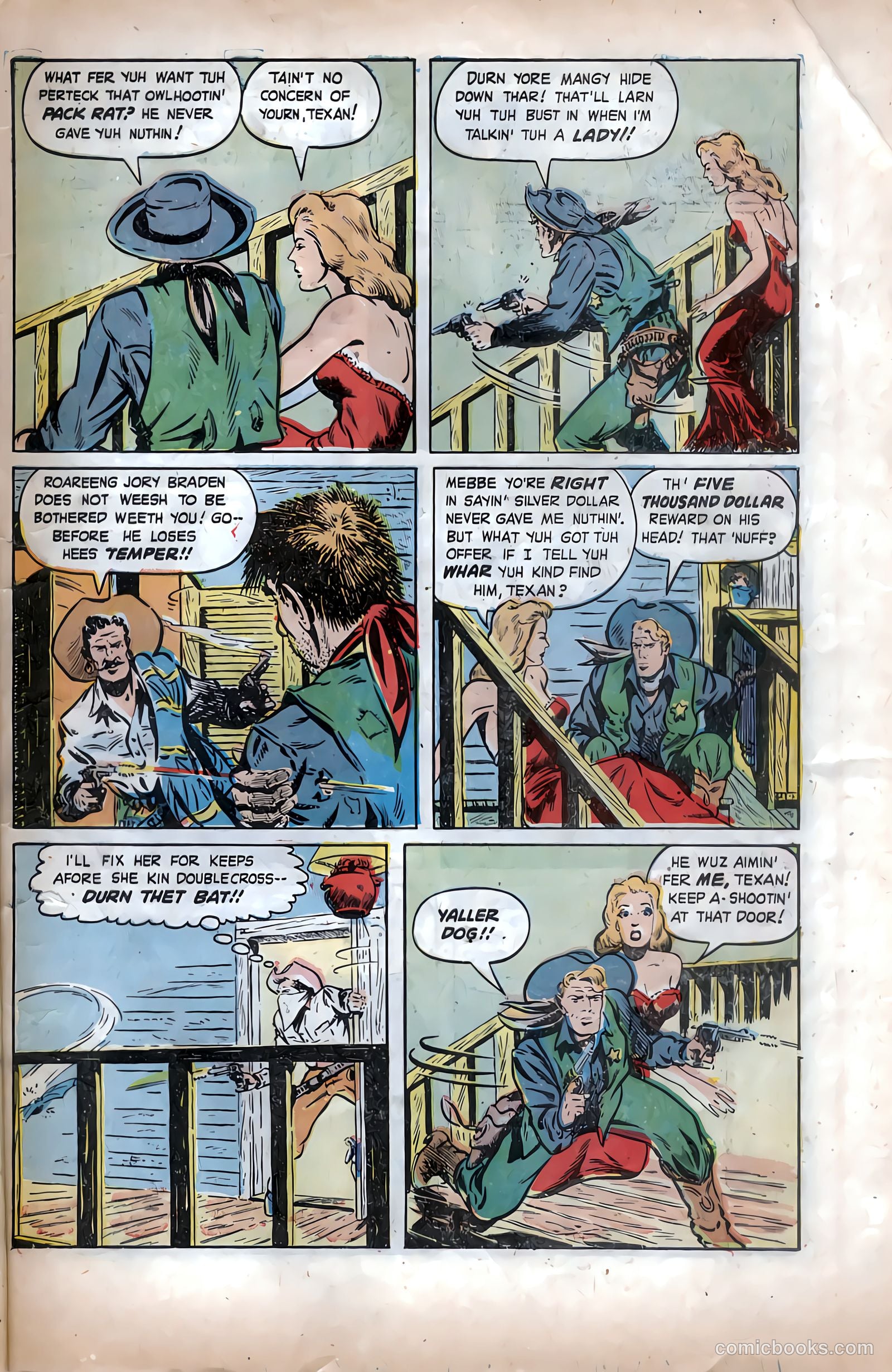 The Texan #4 (1949) — page 5 of 36