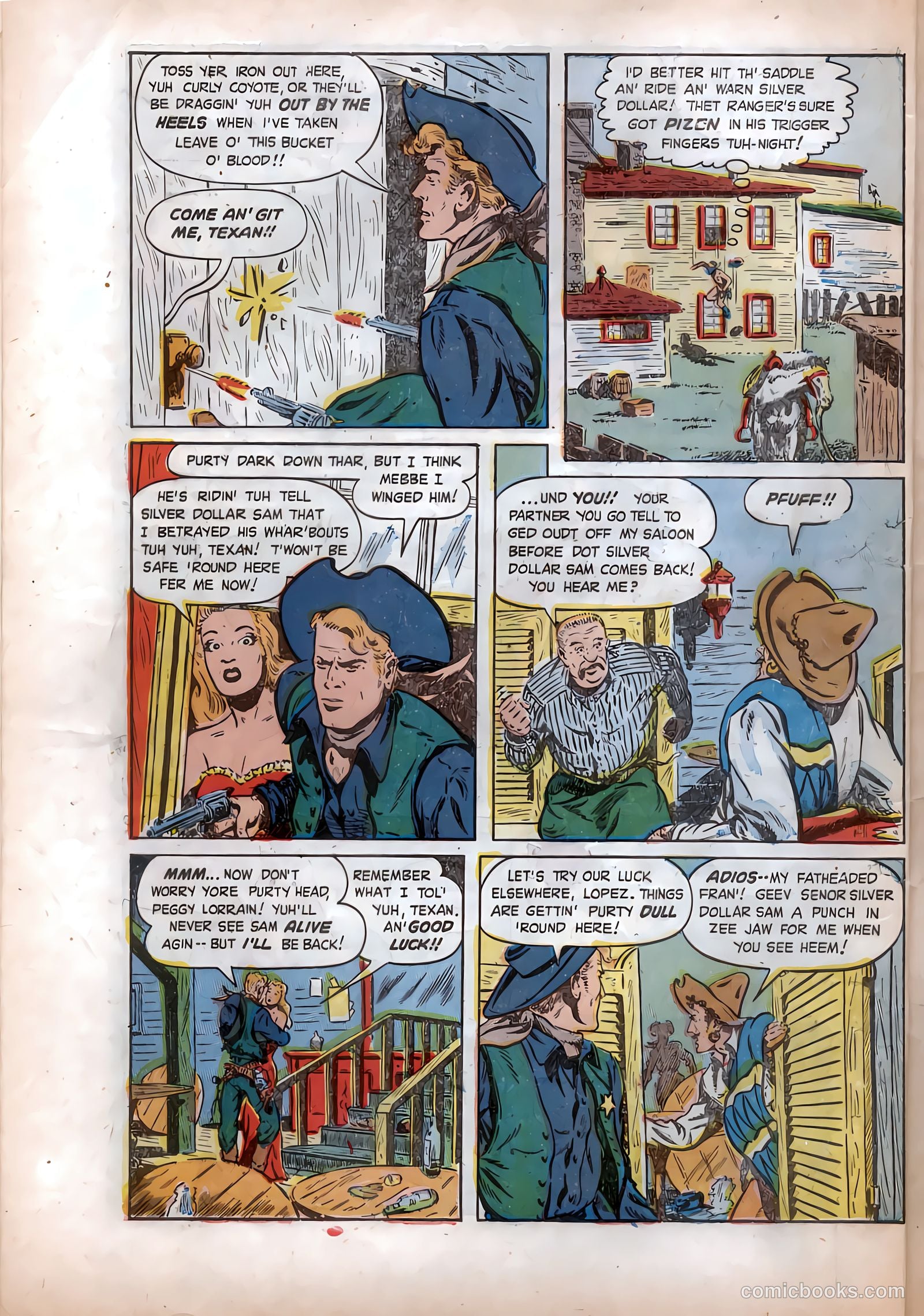 The Texan #4 (1949) — page 6 of 36