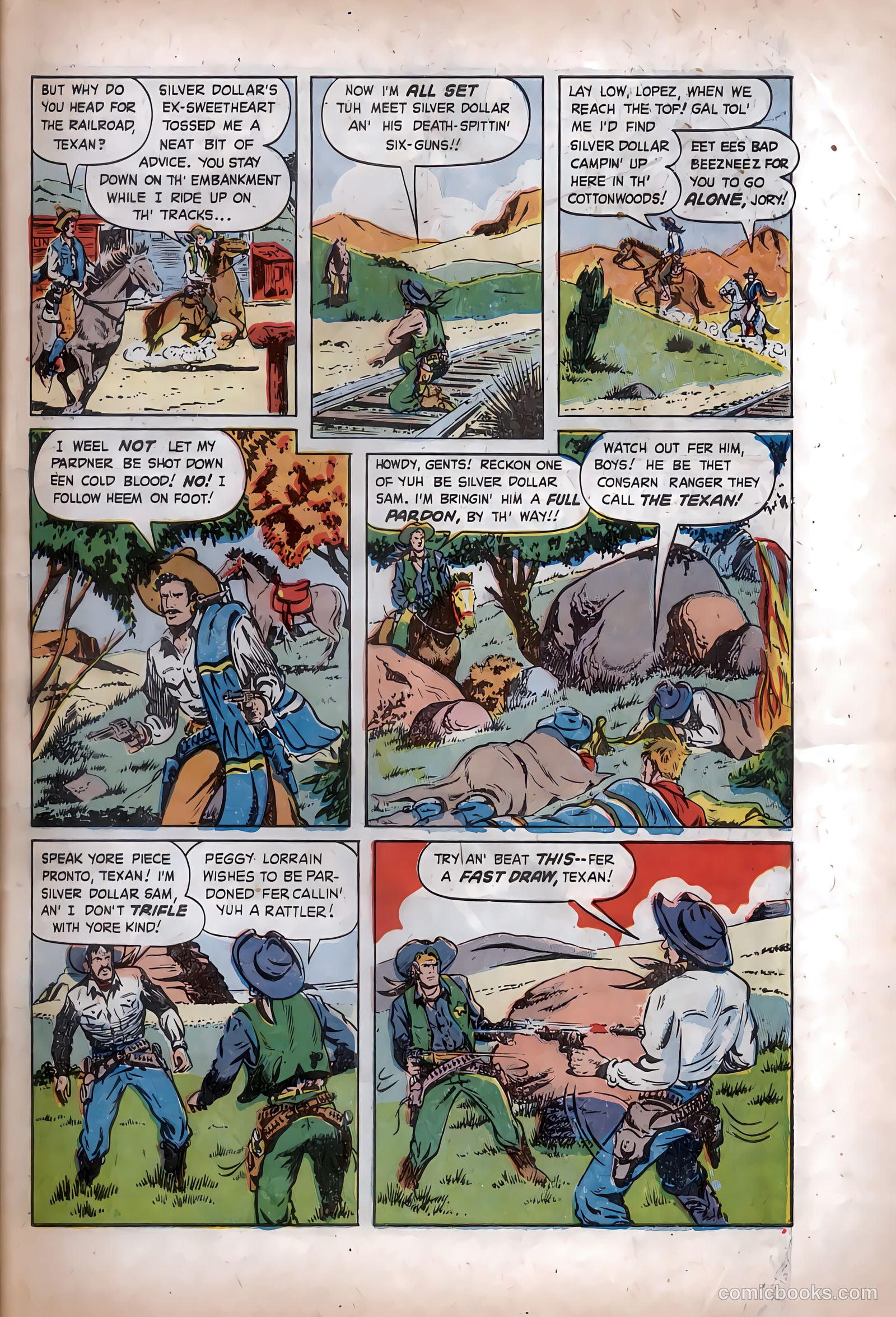 The Texan #4 (1949) — page 7 of 36