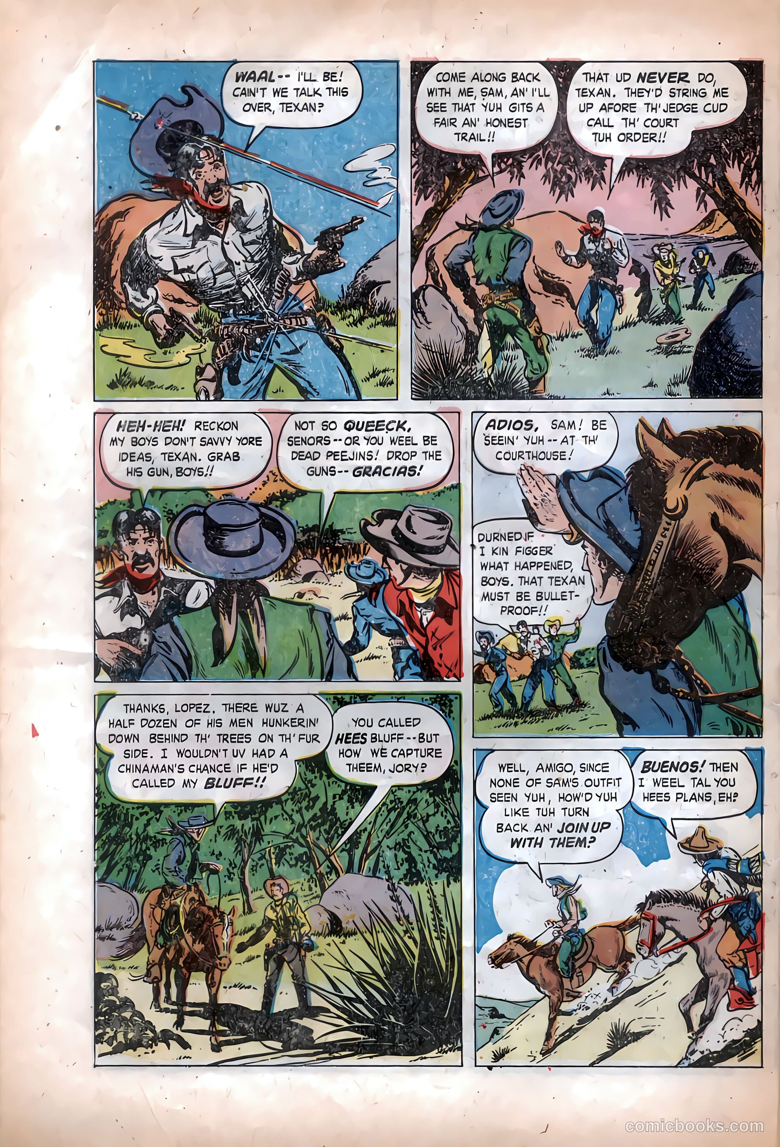 The Texan #4 (1949) — page 8 of 36