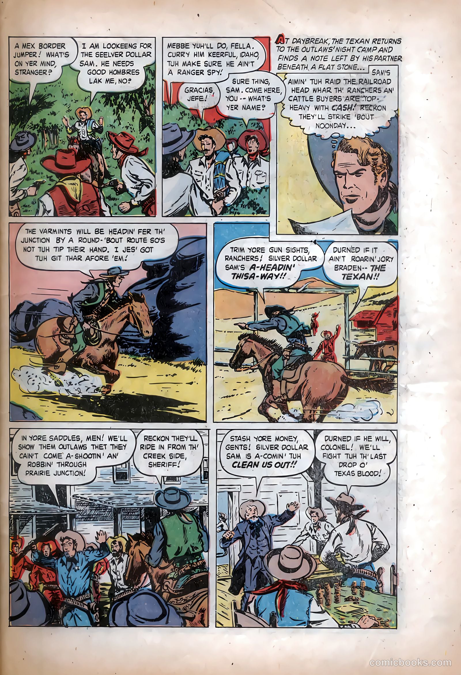 The Texan #4 (1949) — page 9 of 36