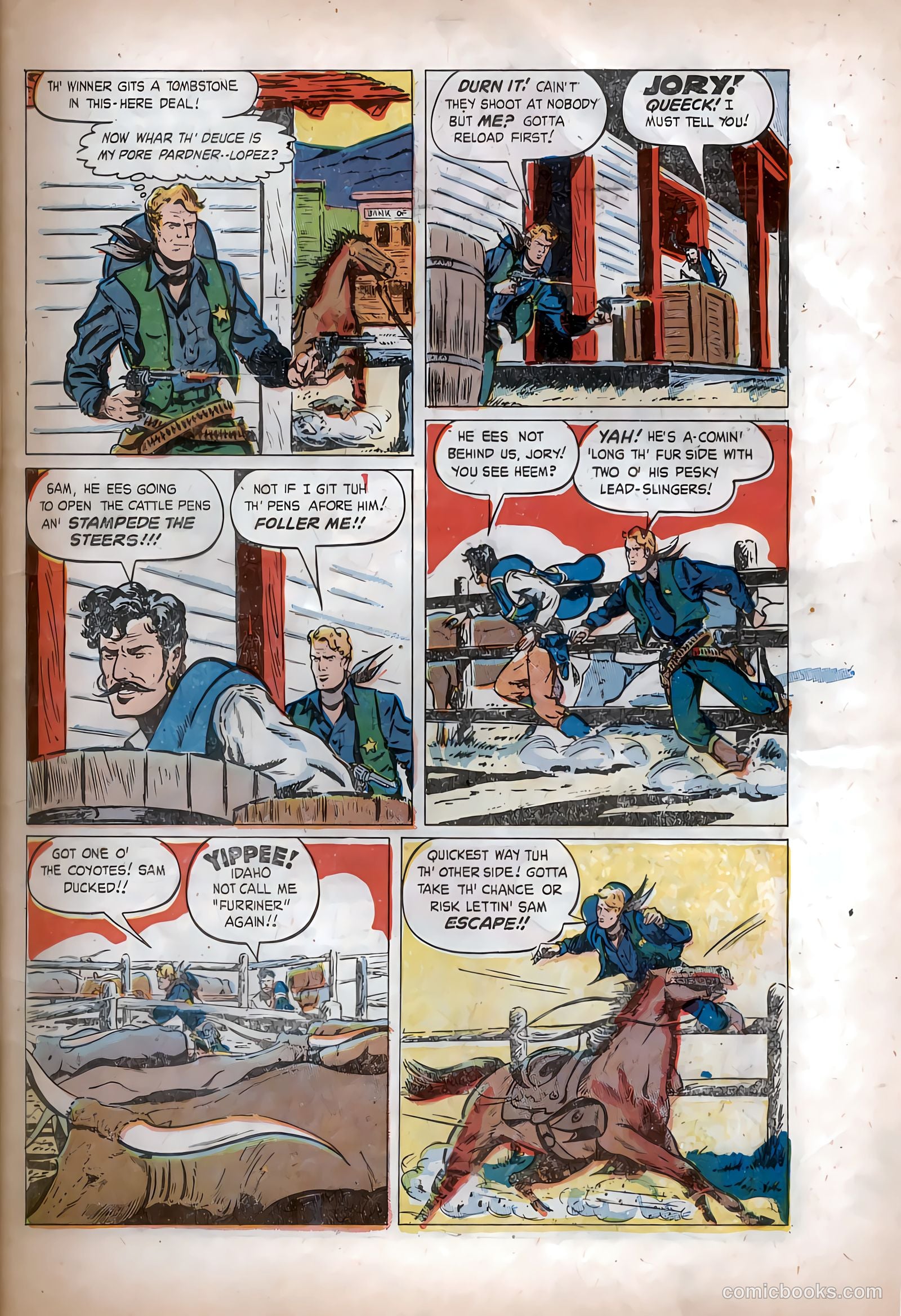 The Texan #4 (1949) — page 11 of 36