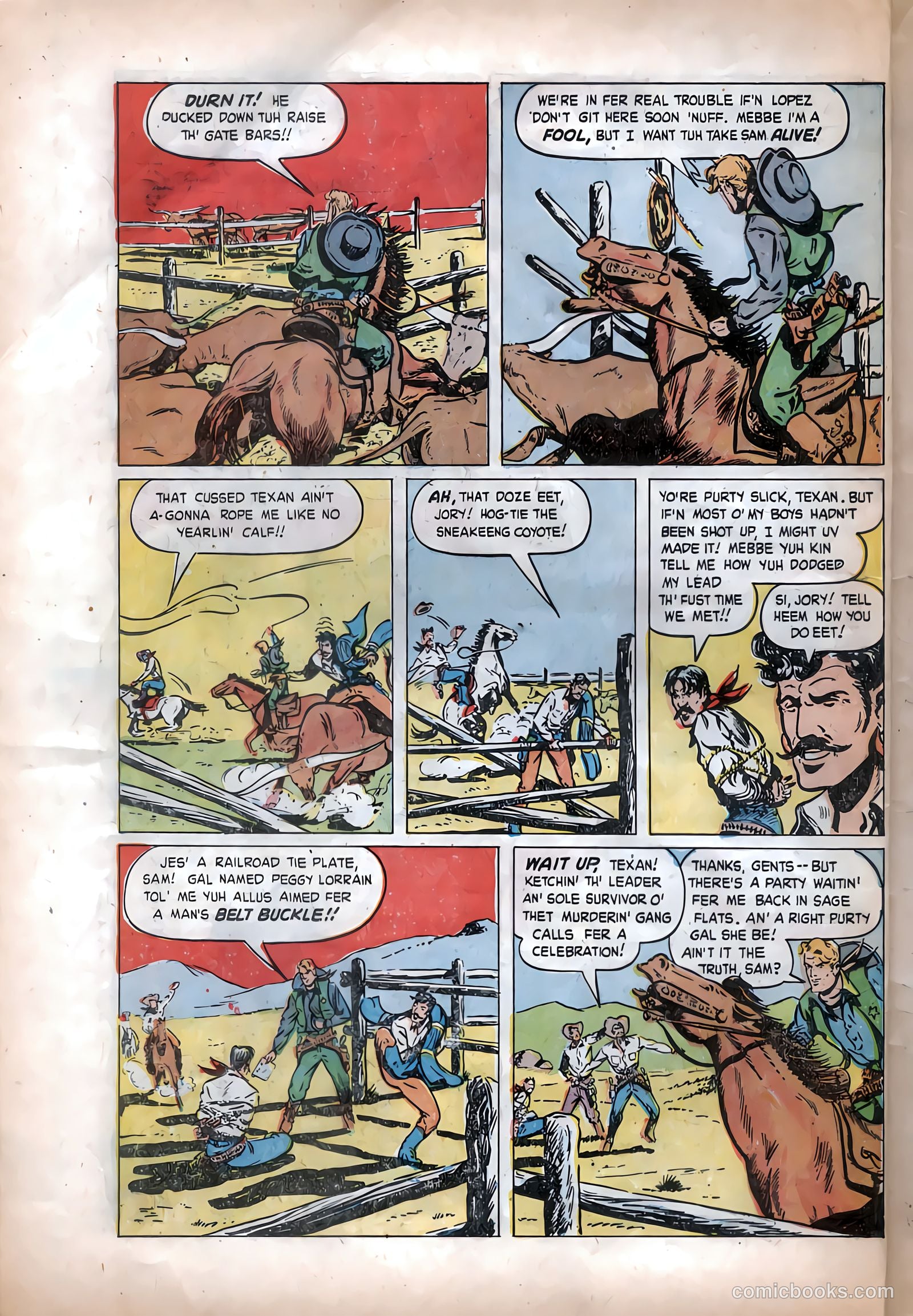 The Texan #4 (1949) — page 12 of 36