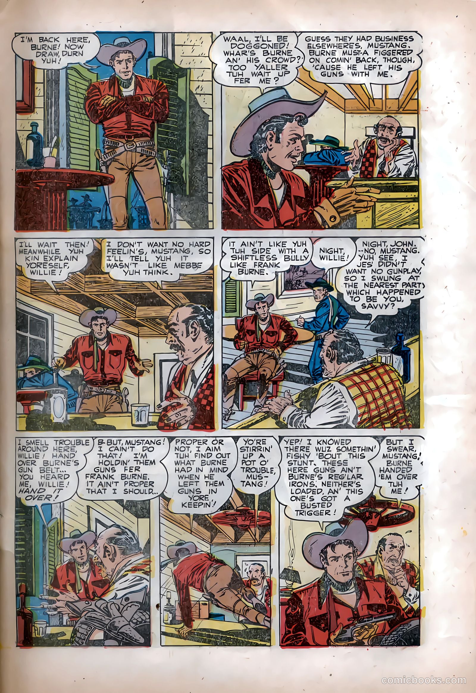 The Texan #4 (1949) — page 15 of 36