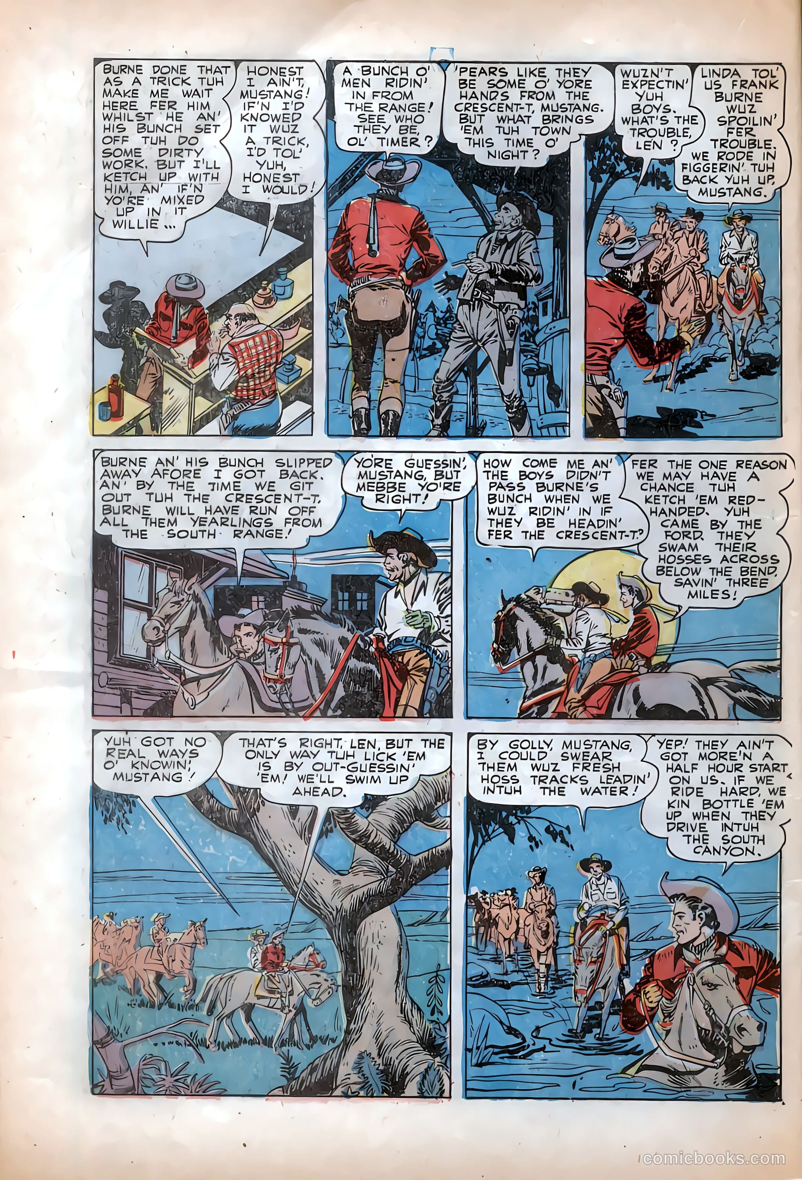 The Texan #4 (1949) — page 16 of 36