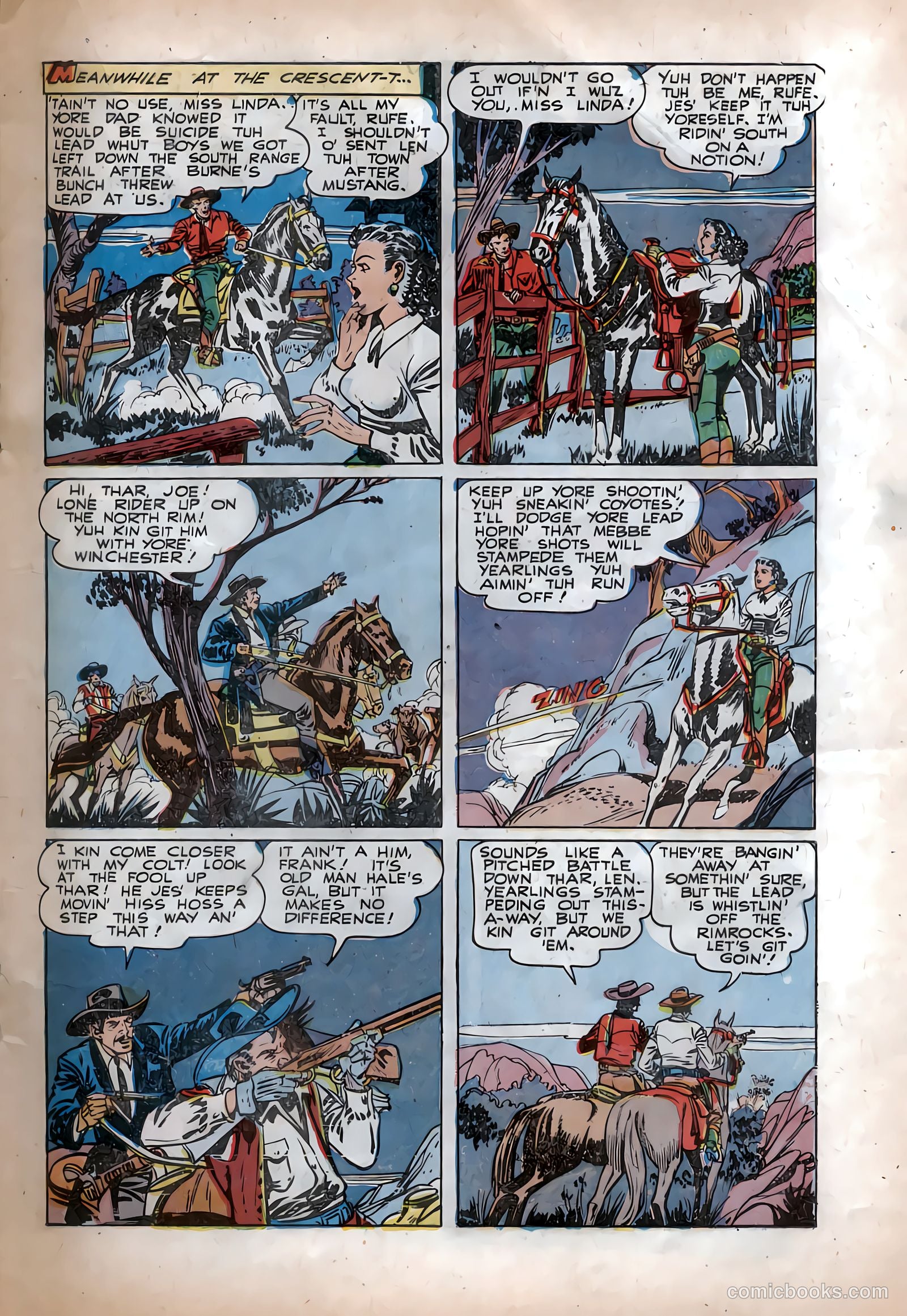 The Texan #4 (1949) — page 17 of 36
