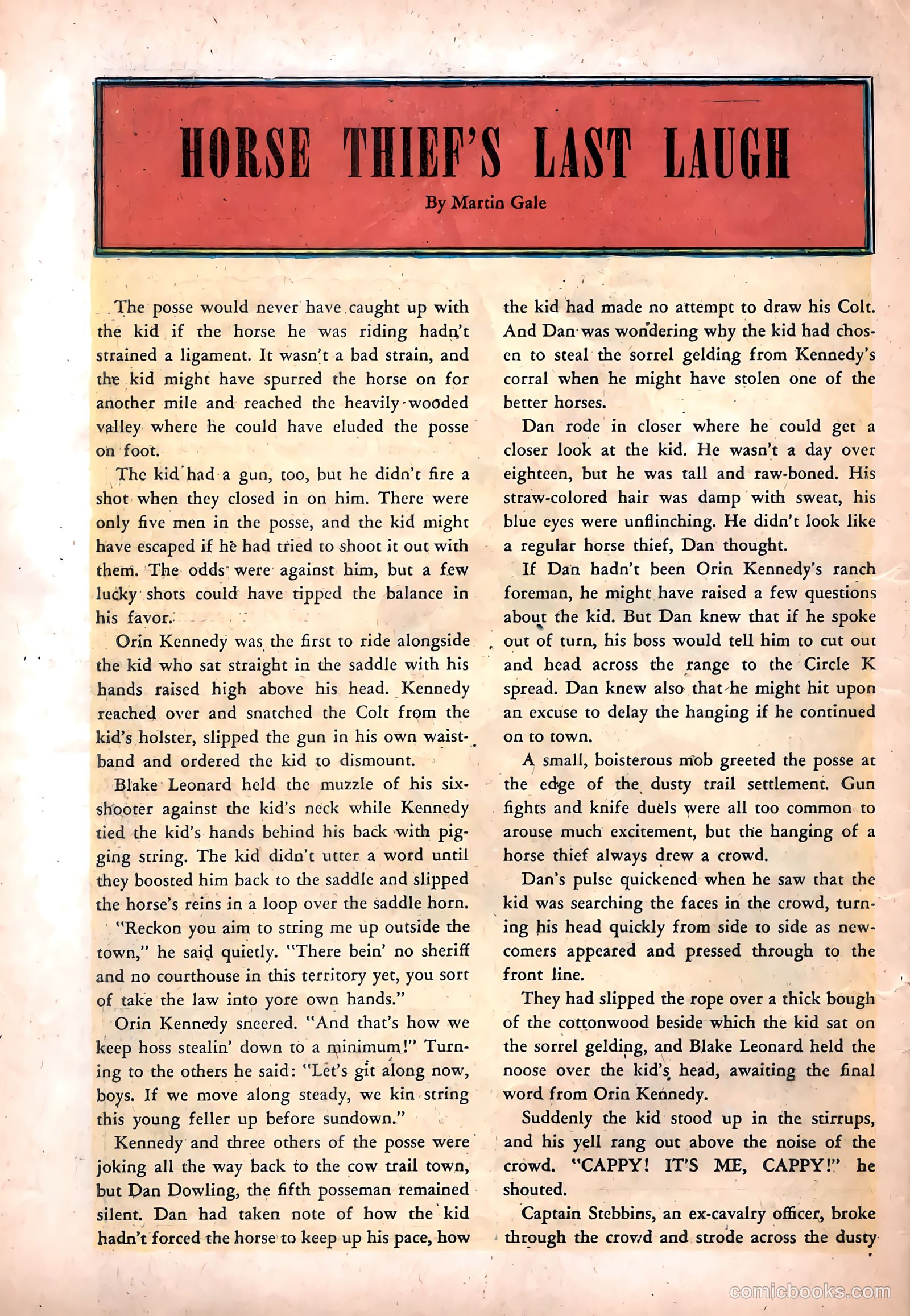 The Texan #4 (1949) — page 20 of 36