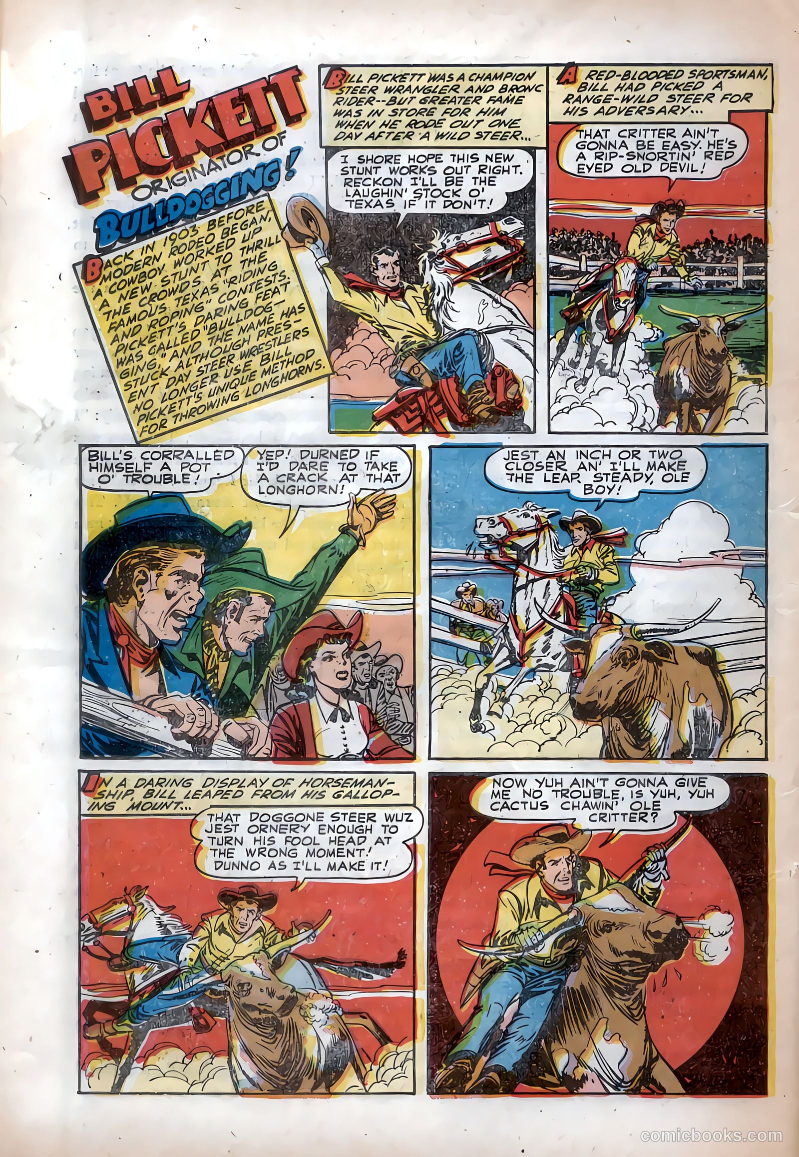 The Texan #4 (1949) — page 22 of 36