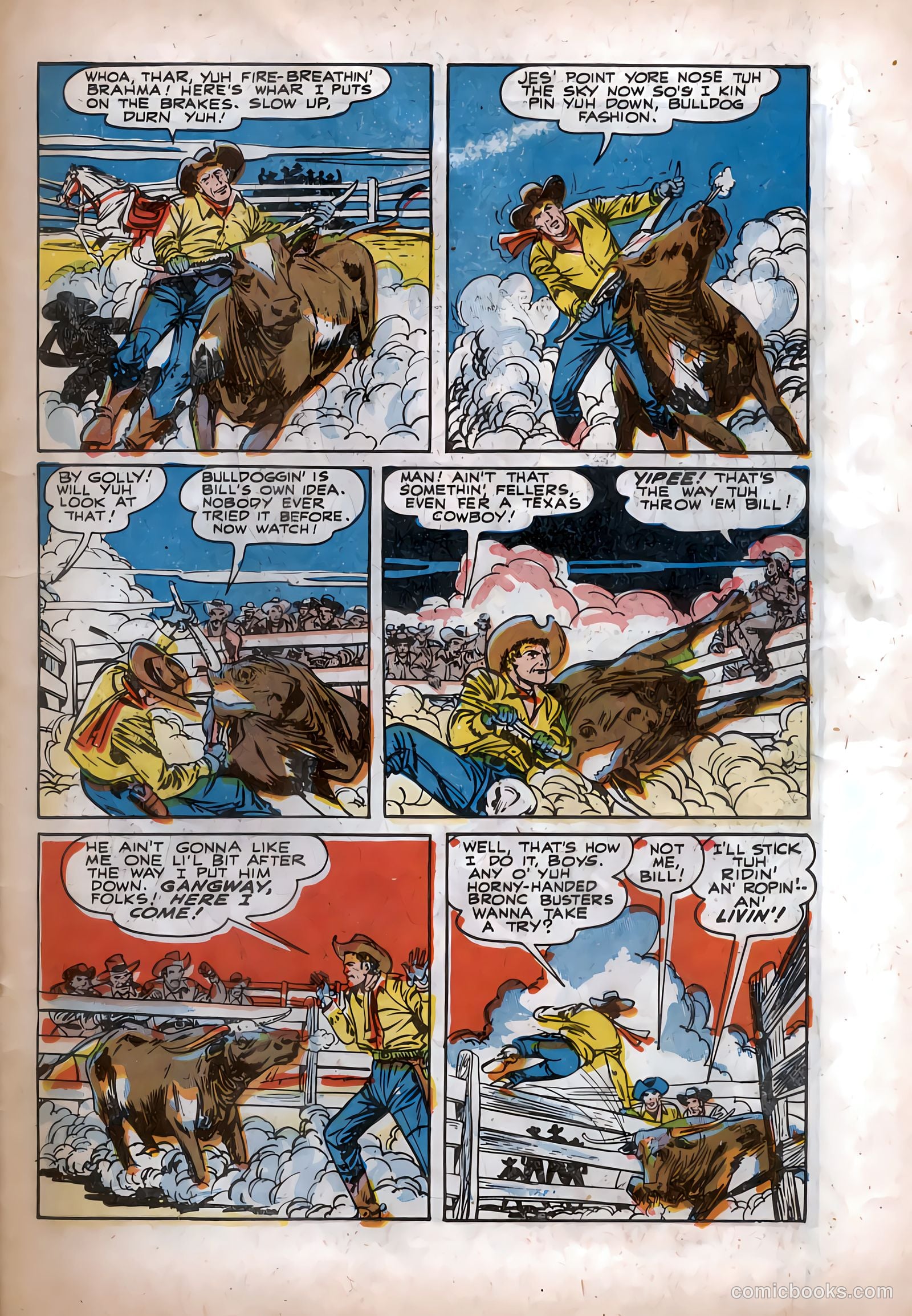 The Texan #4 (1949) — page 23 of 36
