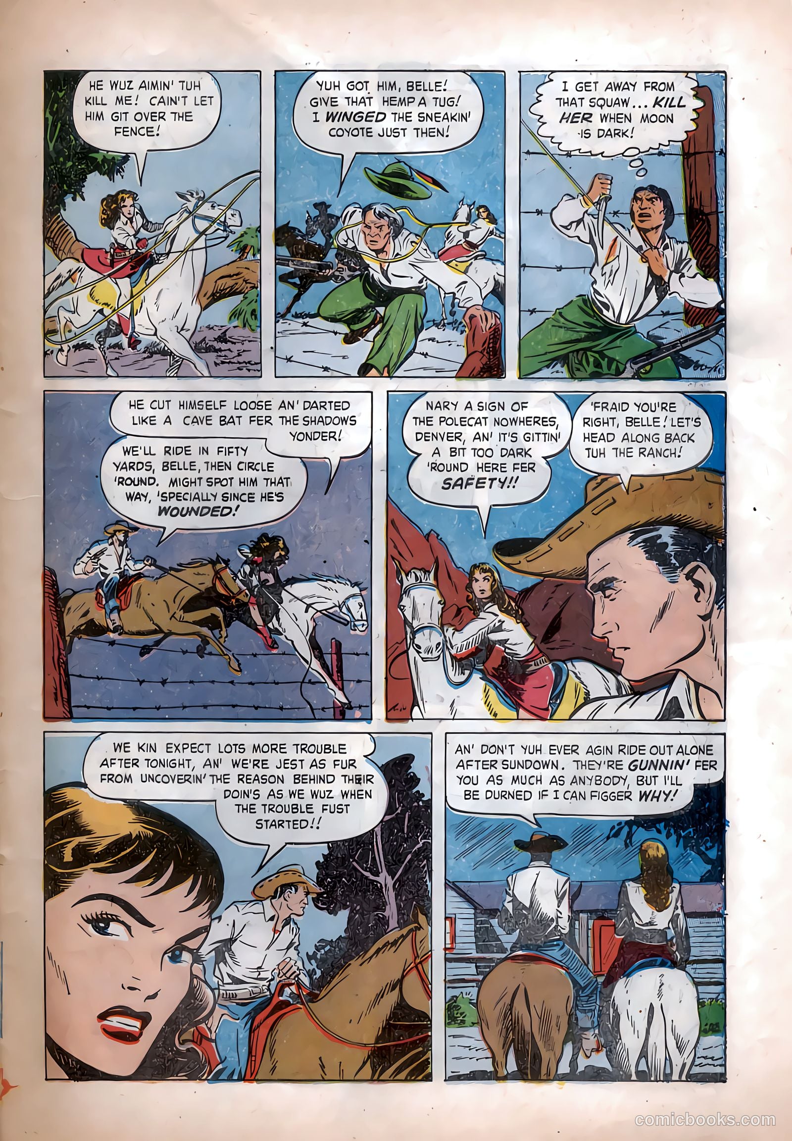 The Texan #4 (1949) — page 27 of 36
