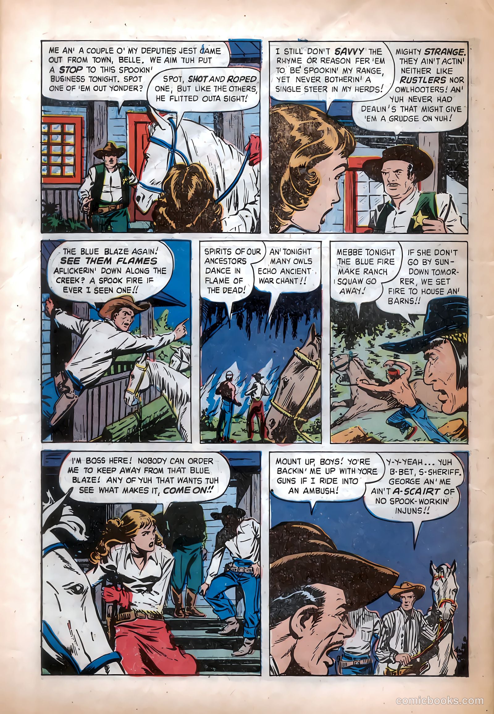The Texan #4 (1949) — page 28 of 36