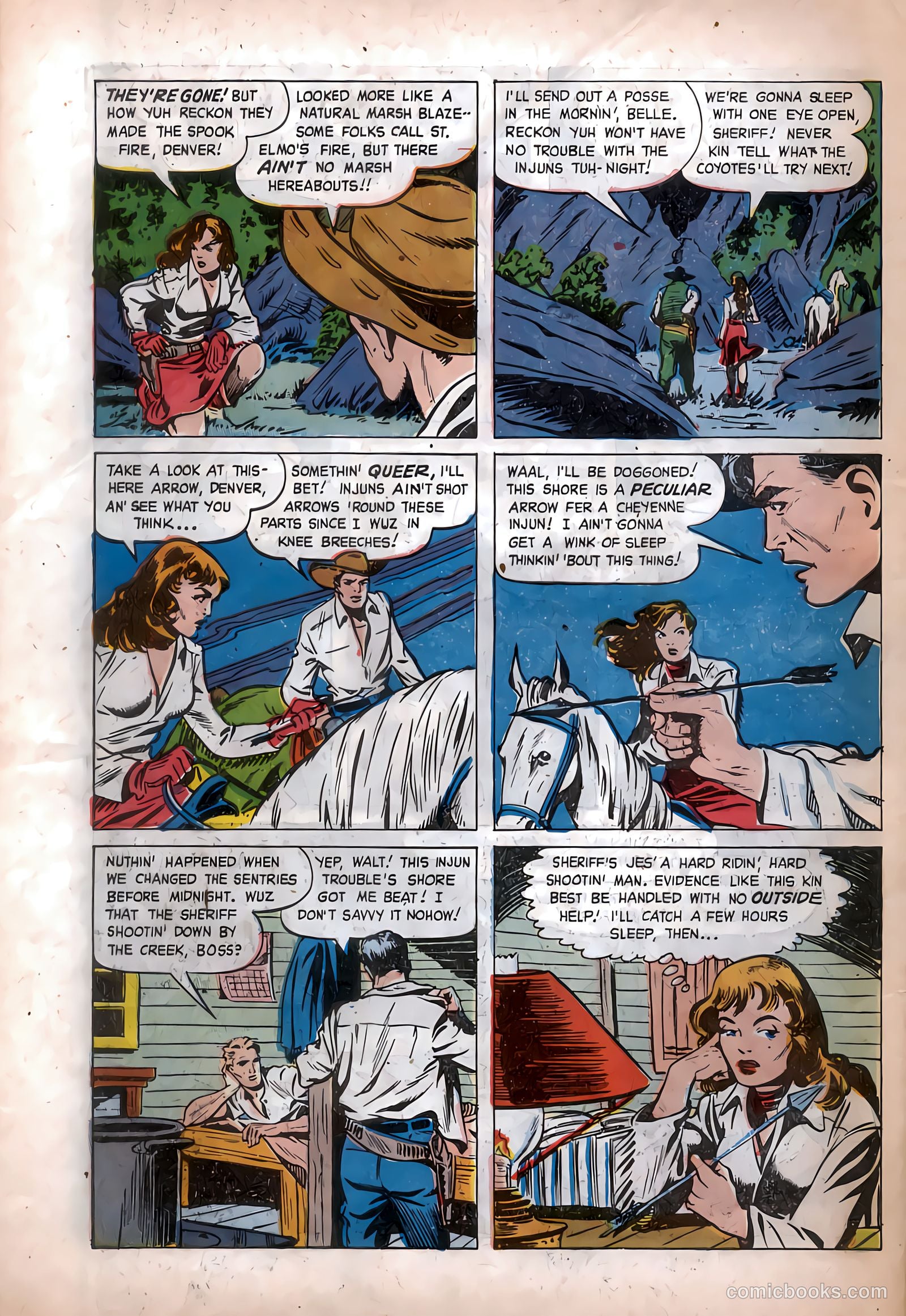 The Texan #4 (1949) — page 30 of 36