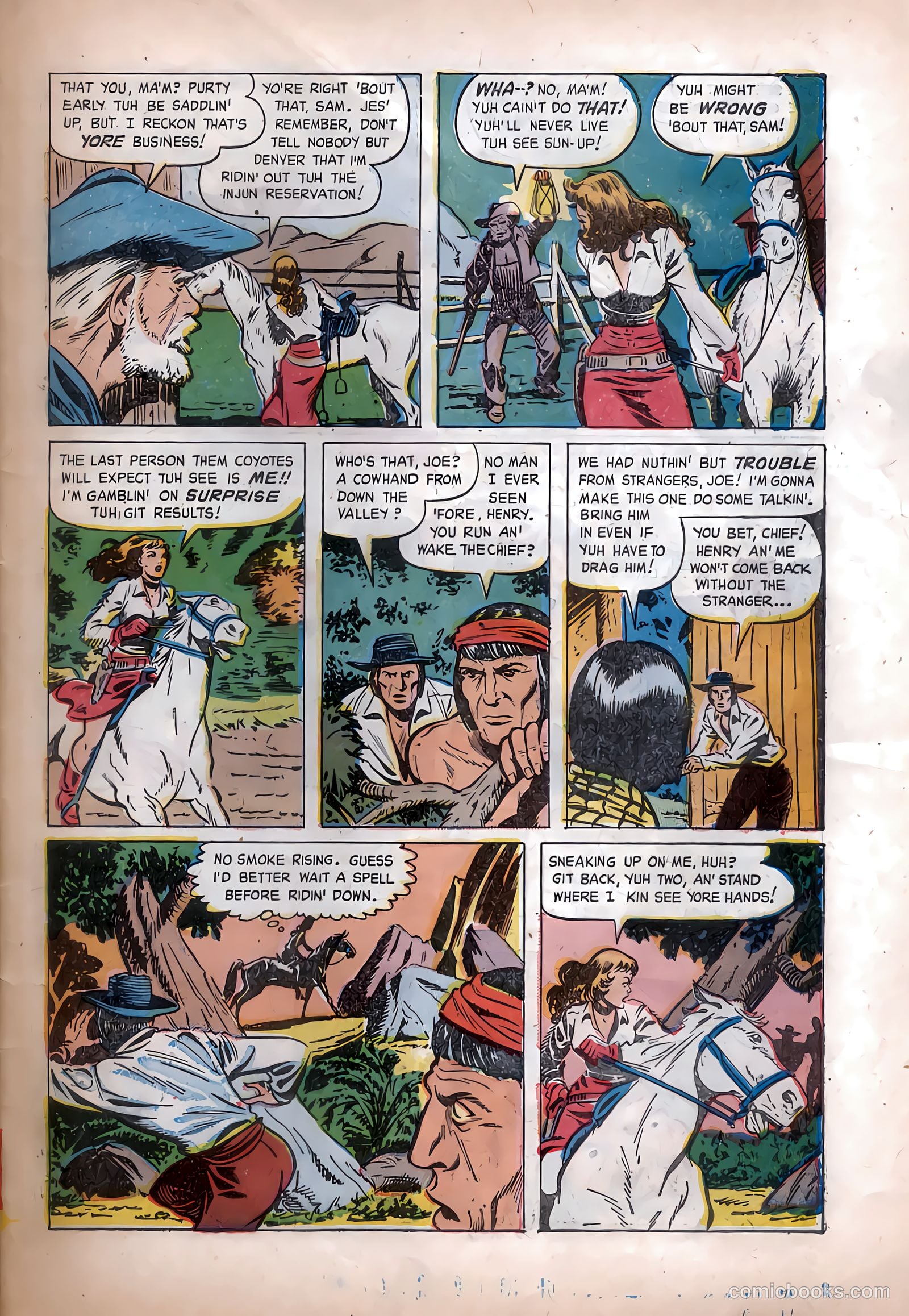 The Texan #4 (1949) — page 31 of 36