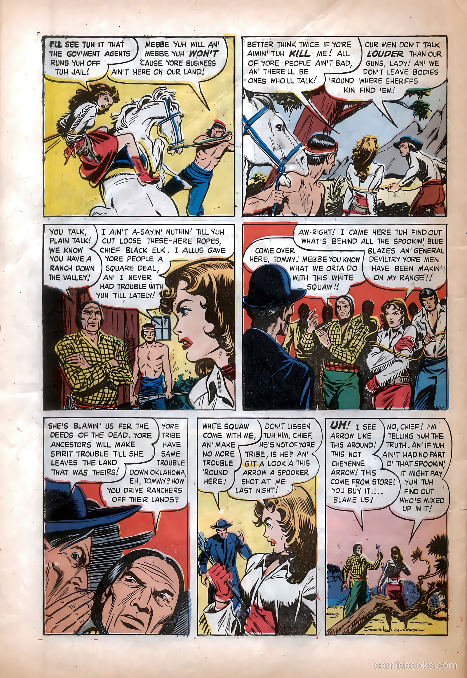The Texan #4 (1949) — page 32 of 36