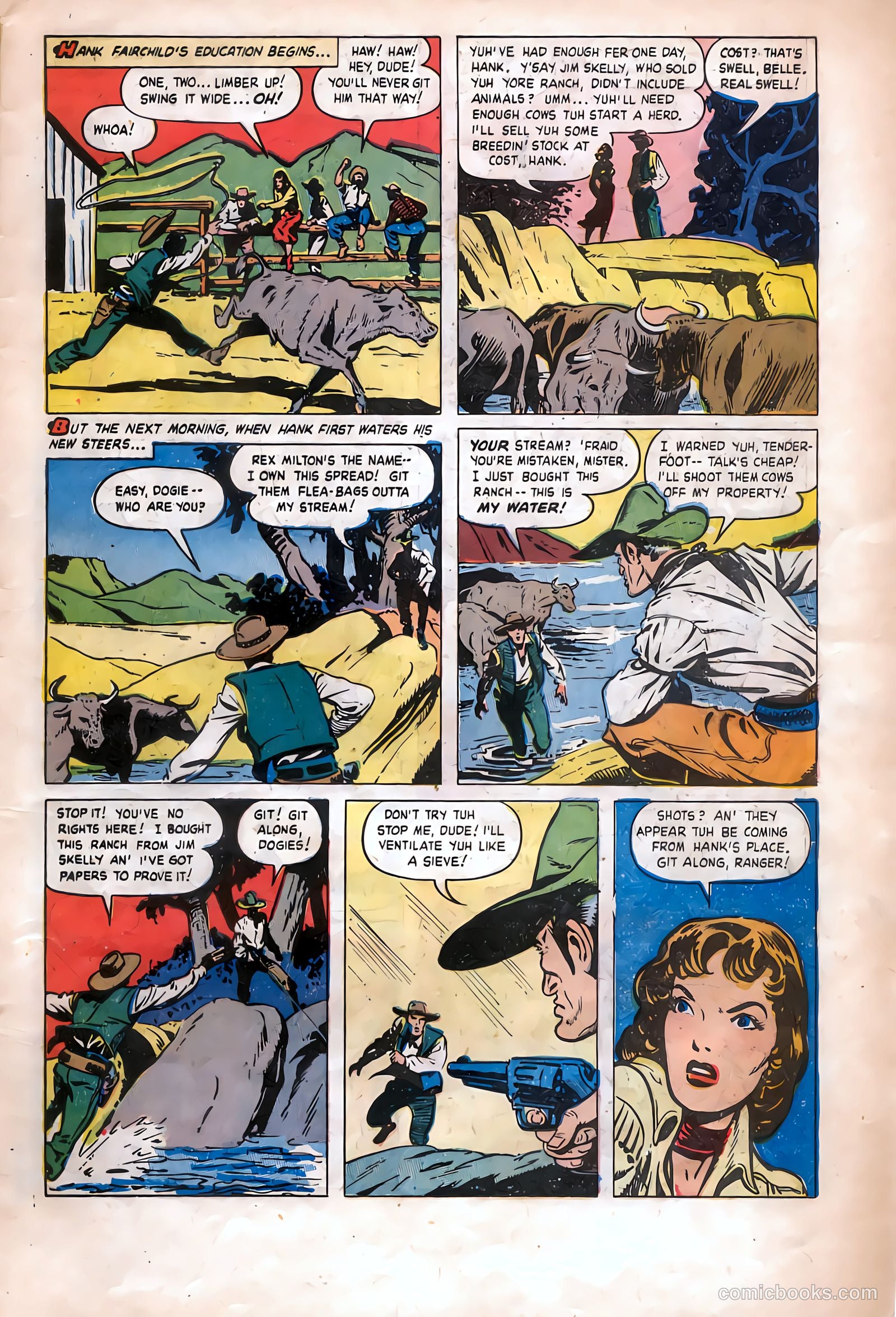 The Texan #5 (1949) — page 5 of 36