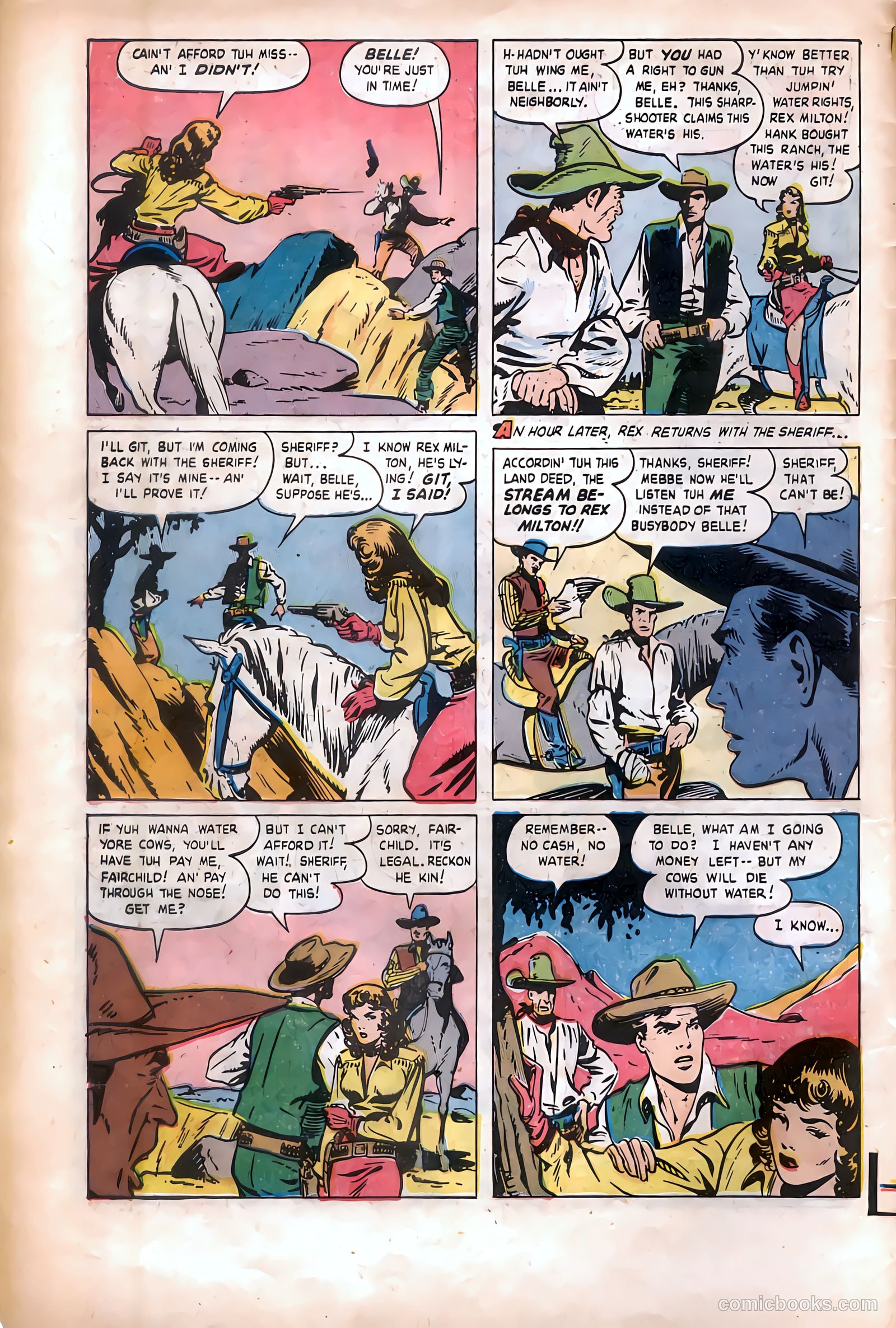The Texan #5 (1949) — page 6 of 36