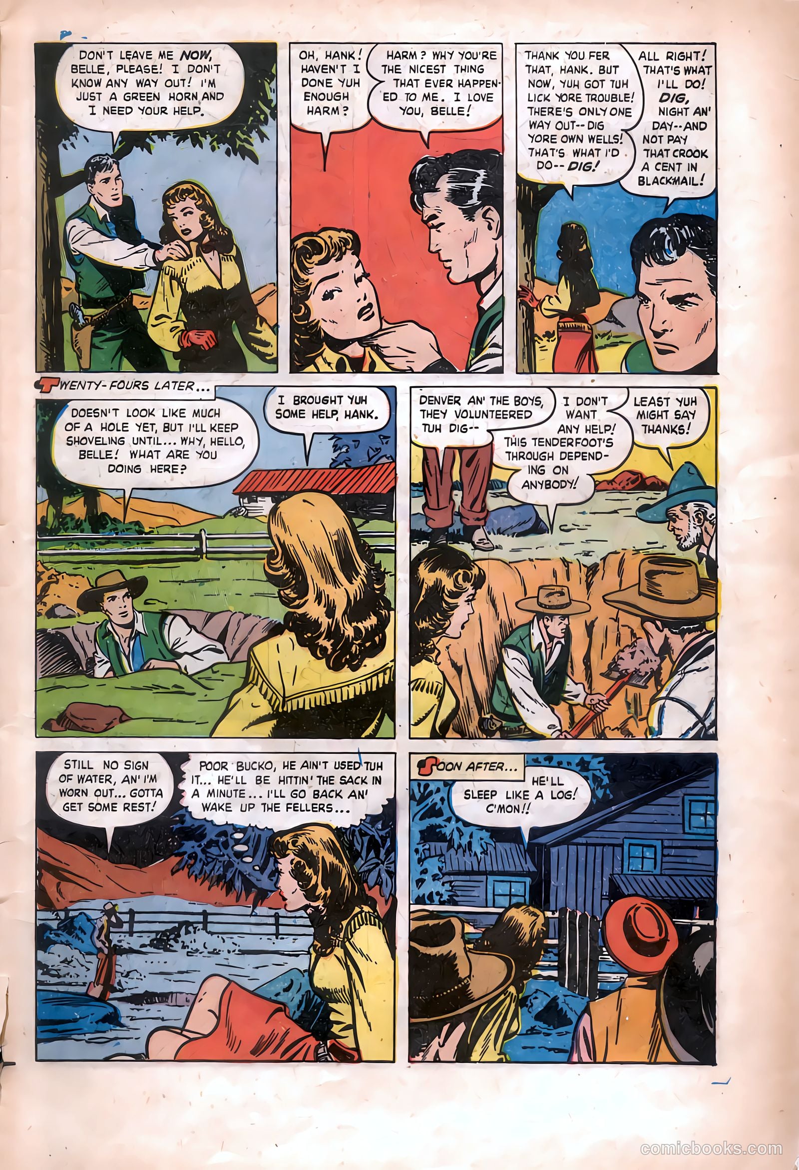 The Texan #5 (1949) — page 7 of 36