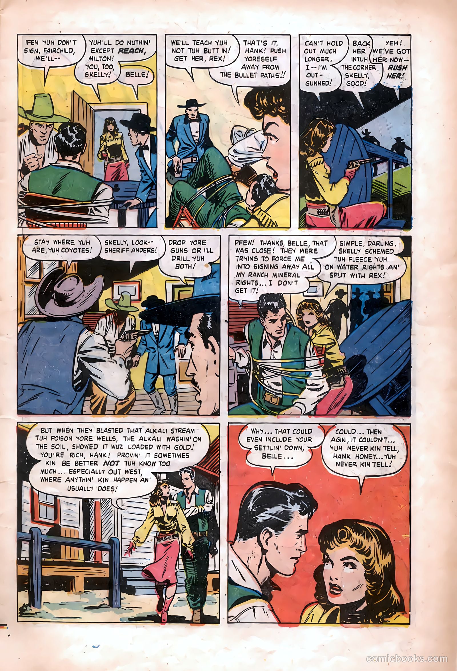 The Texan #5 (1949) — page 11 of 36
