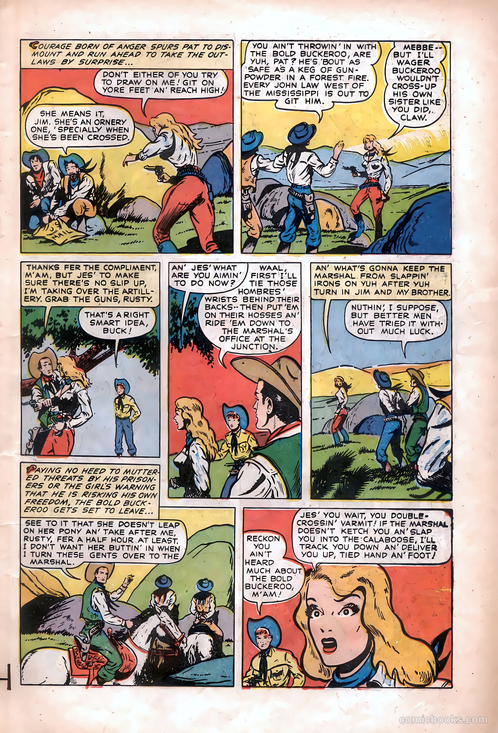 The Texan #5 (1949) — page 15 of 36
