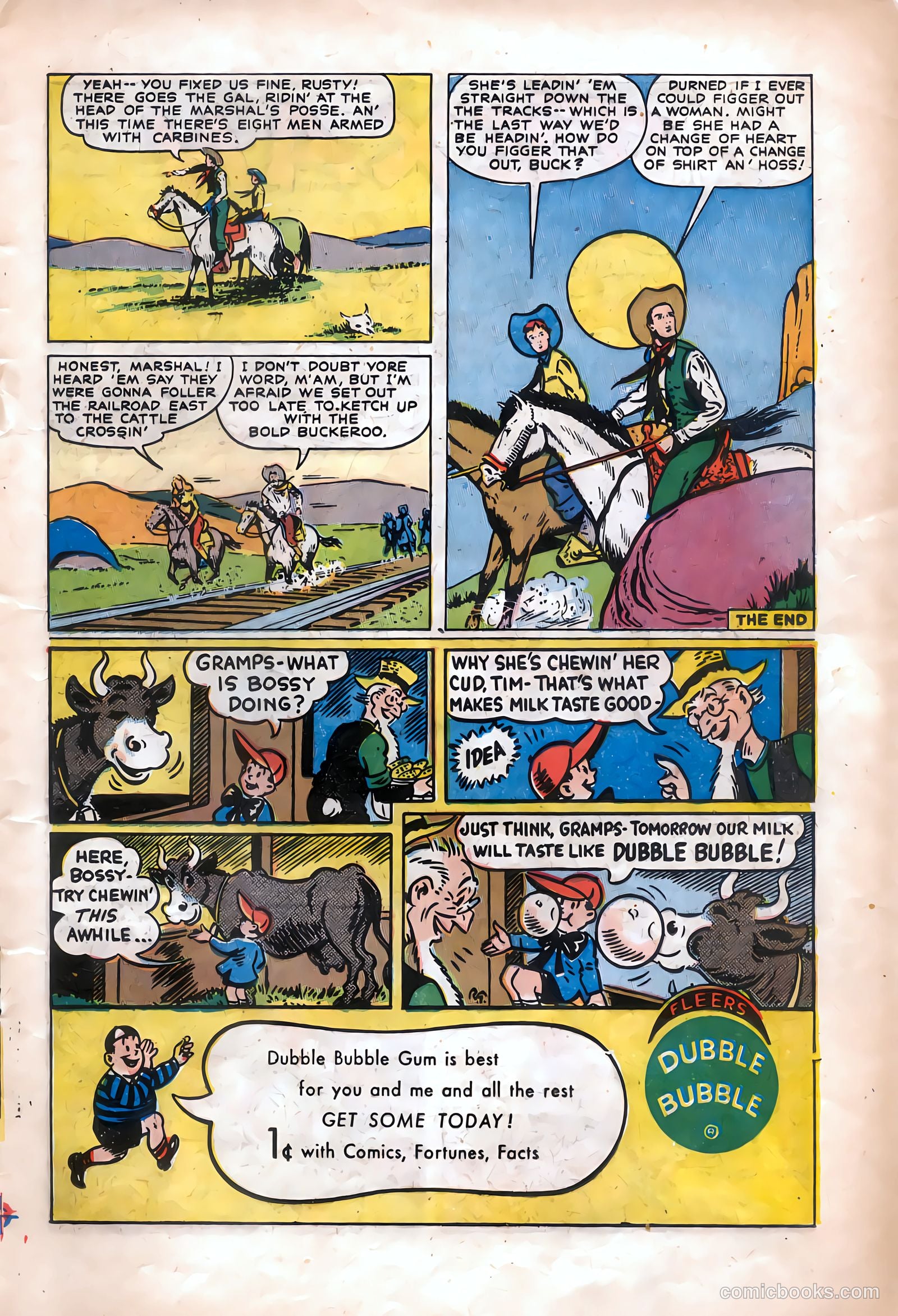 The Texan #5 (1949) — page 17 of 36