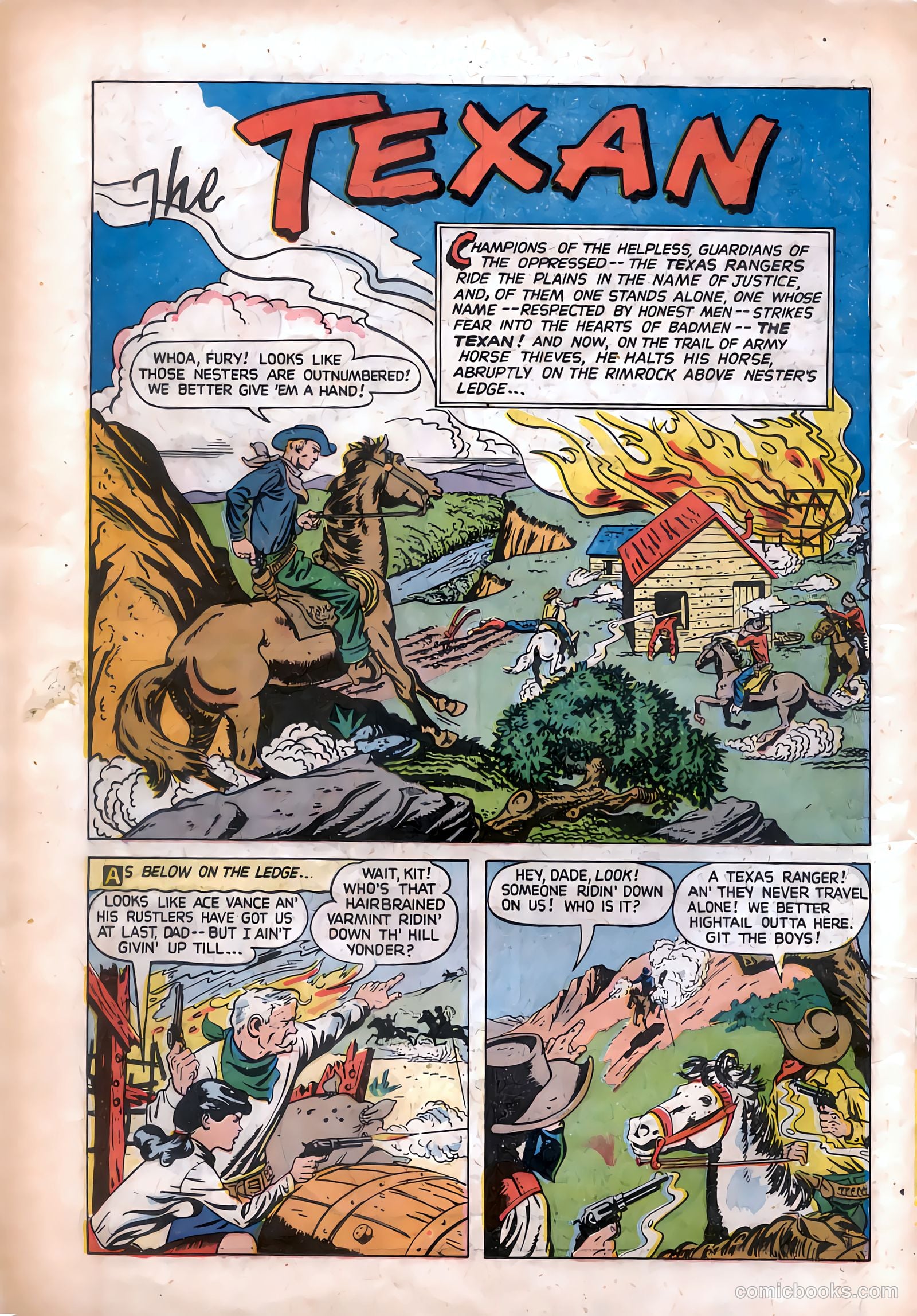 The Texan #5 (1949) — page 18 of 36