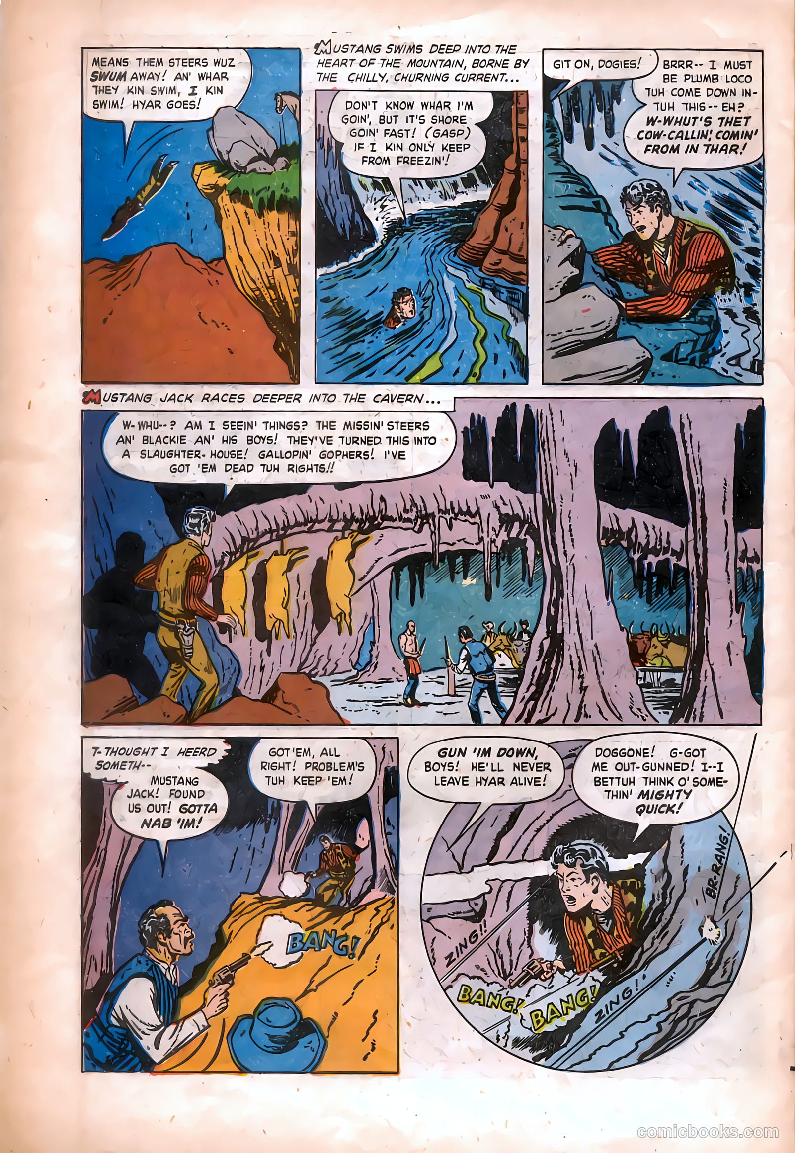 The Texan #5 (1949) — page 30 of 36