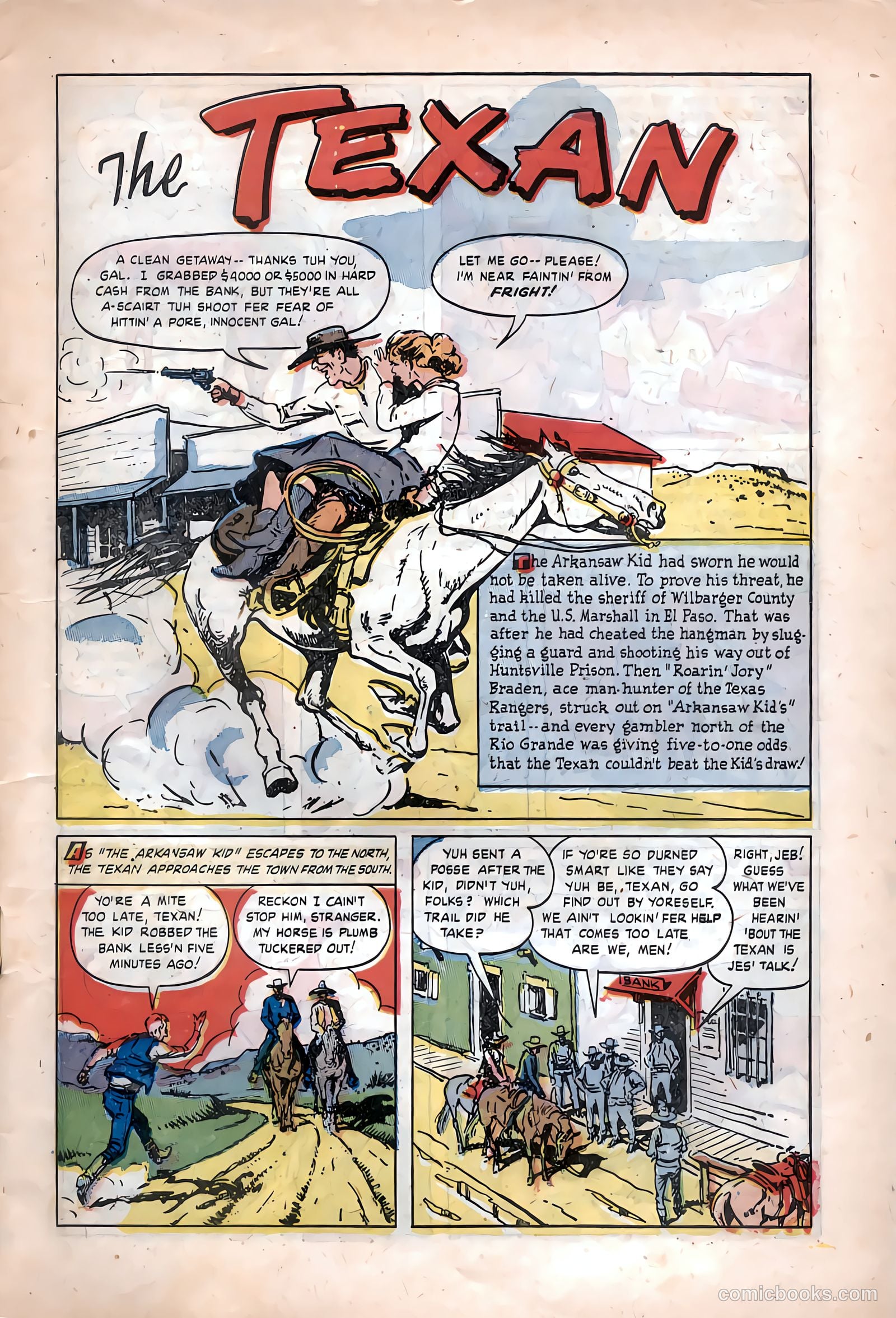 The Texan #6 (1949) — page 3 of 36