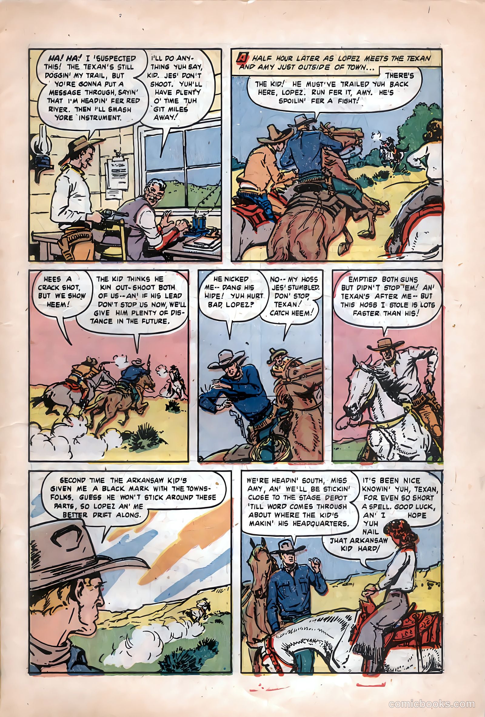 The Texan #6 (1949) — page 5 of 36