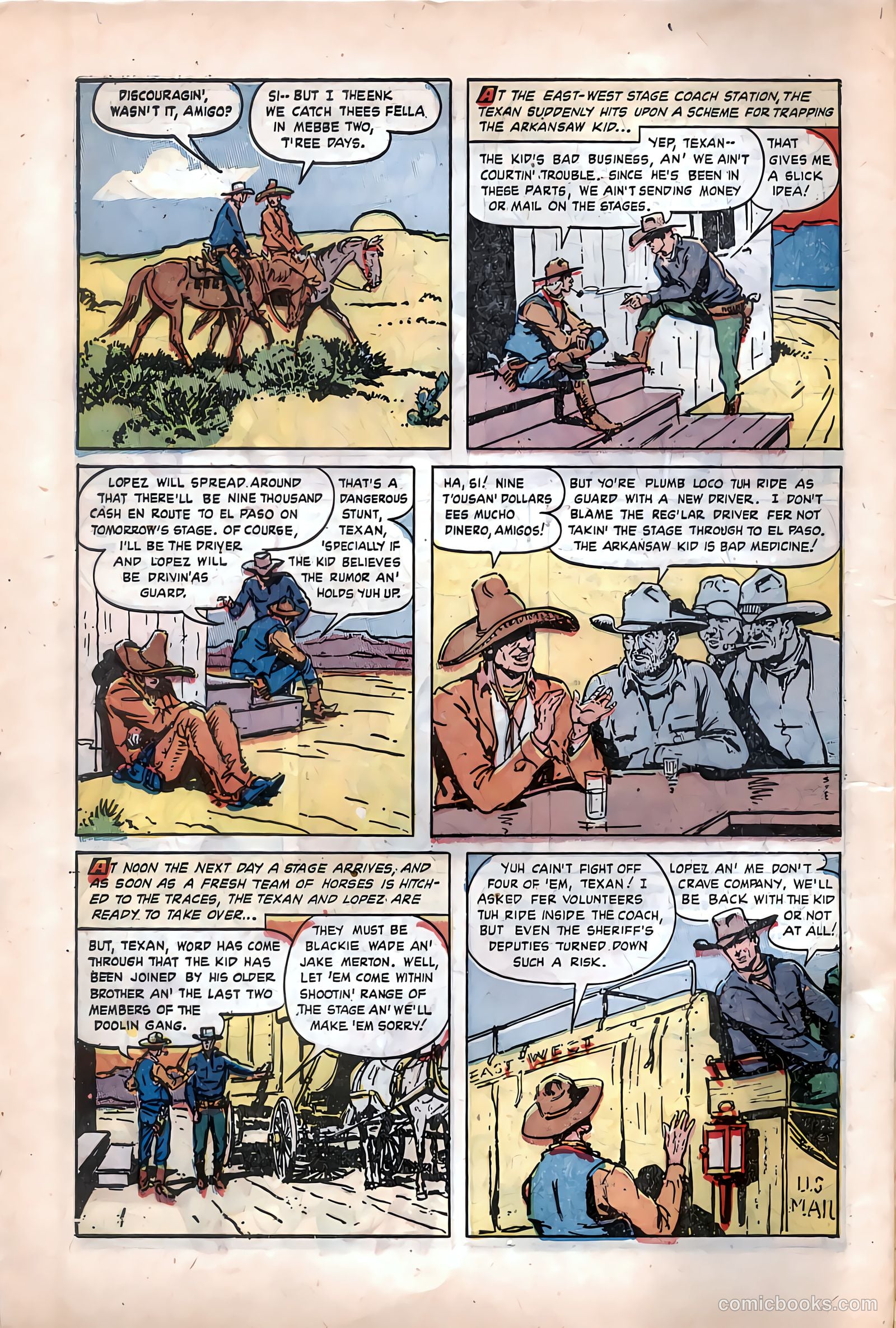 The Texan #6 (1949) — page 6 of 36