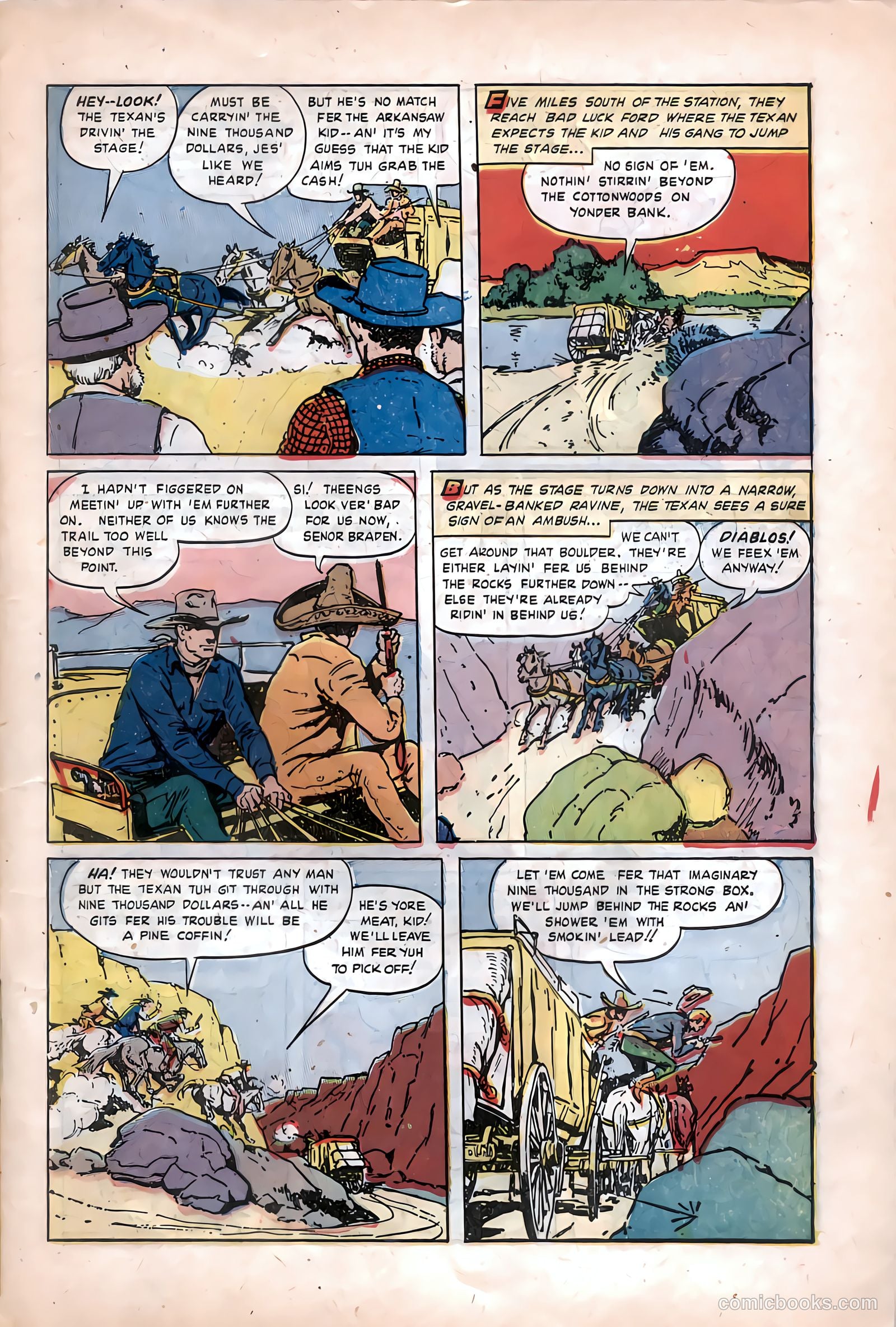 The Texan #6 (1949) — page 7 of 36