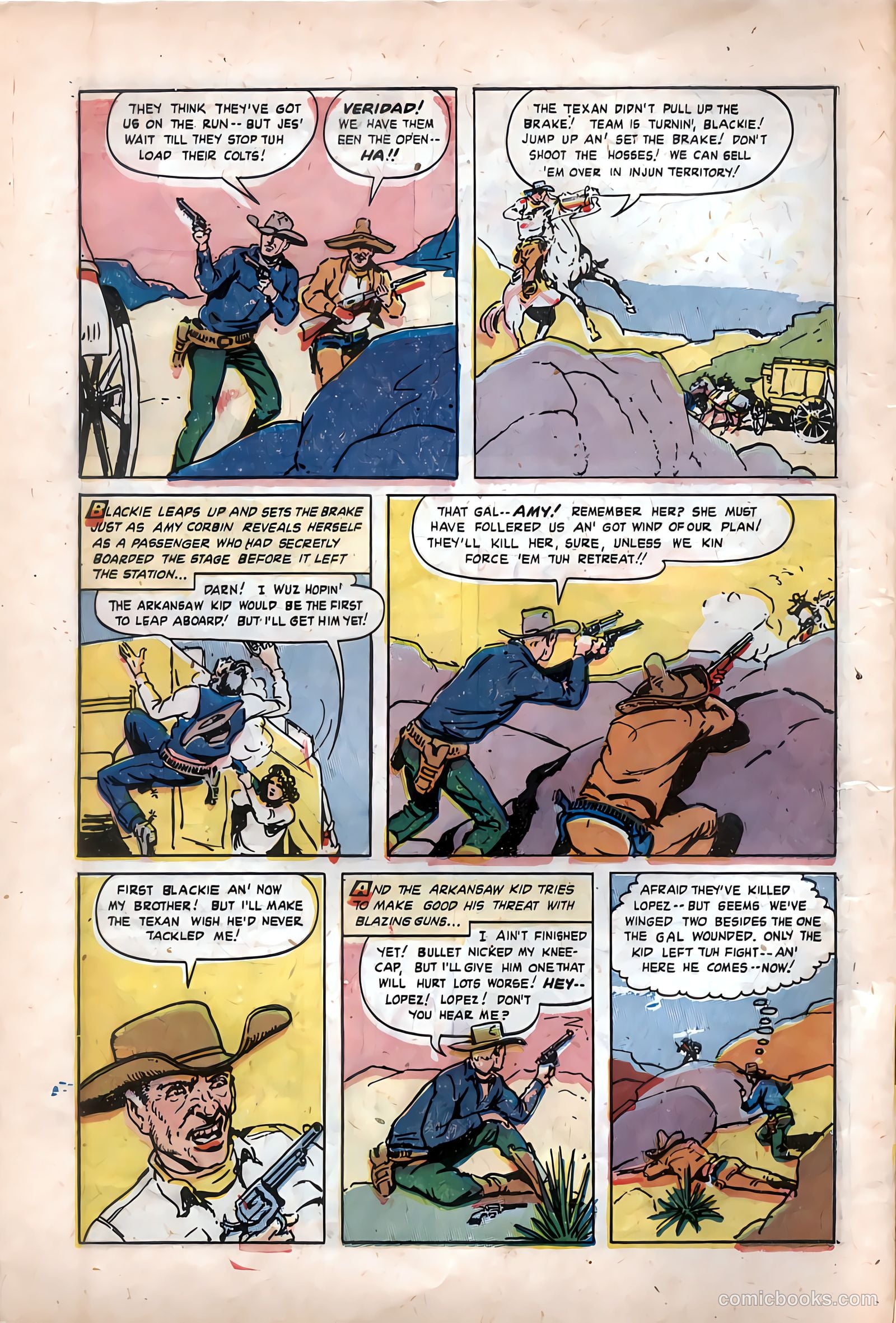 The Texan #6 (1949) — page 8 of 36