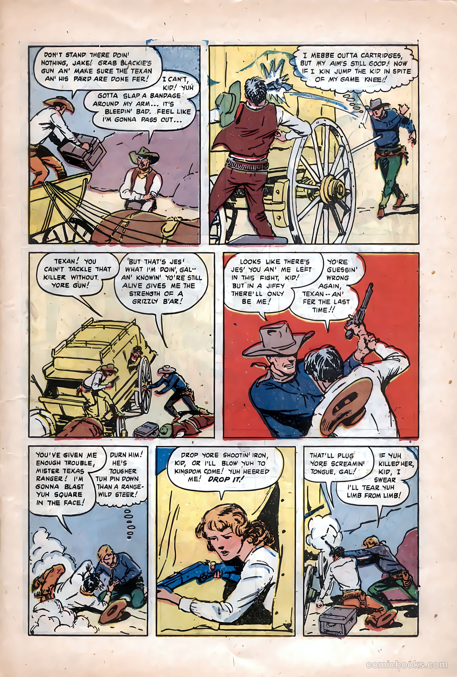 The Texan #6 (1949) — page 9 of 36