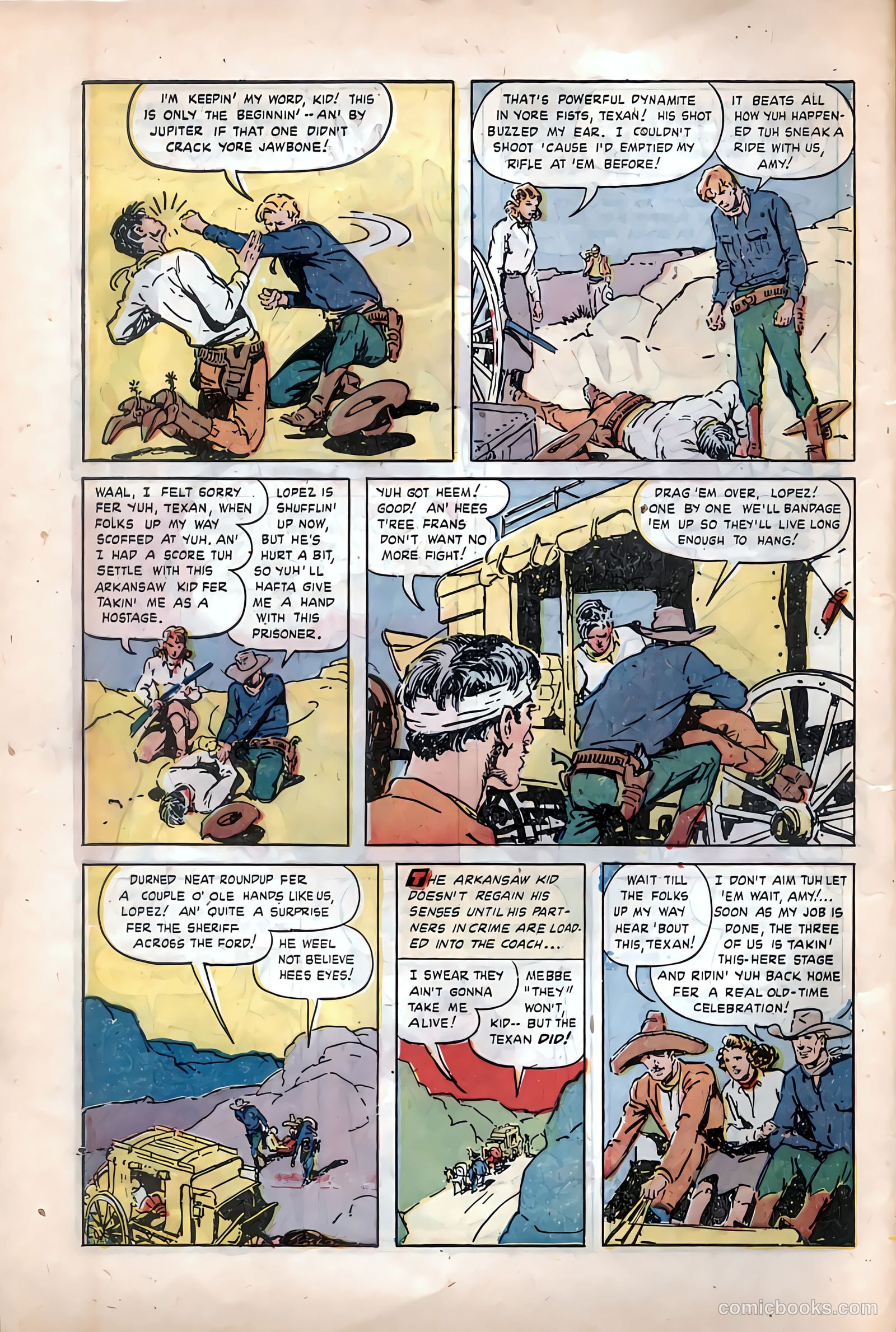 The Texan #6 (1949) — page 10 of 36