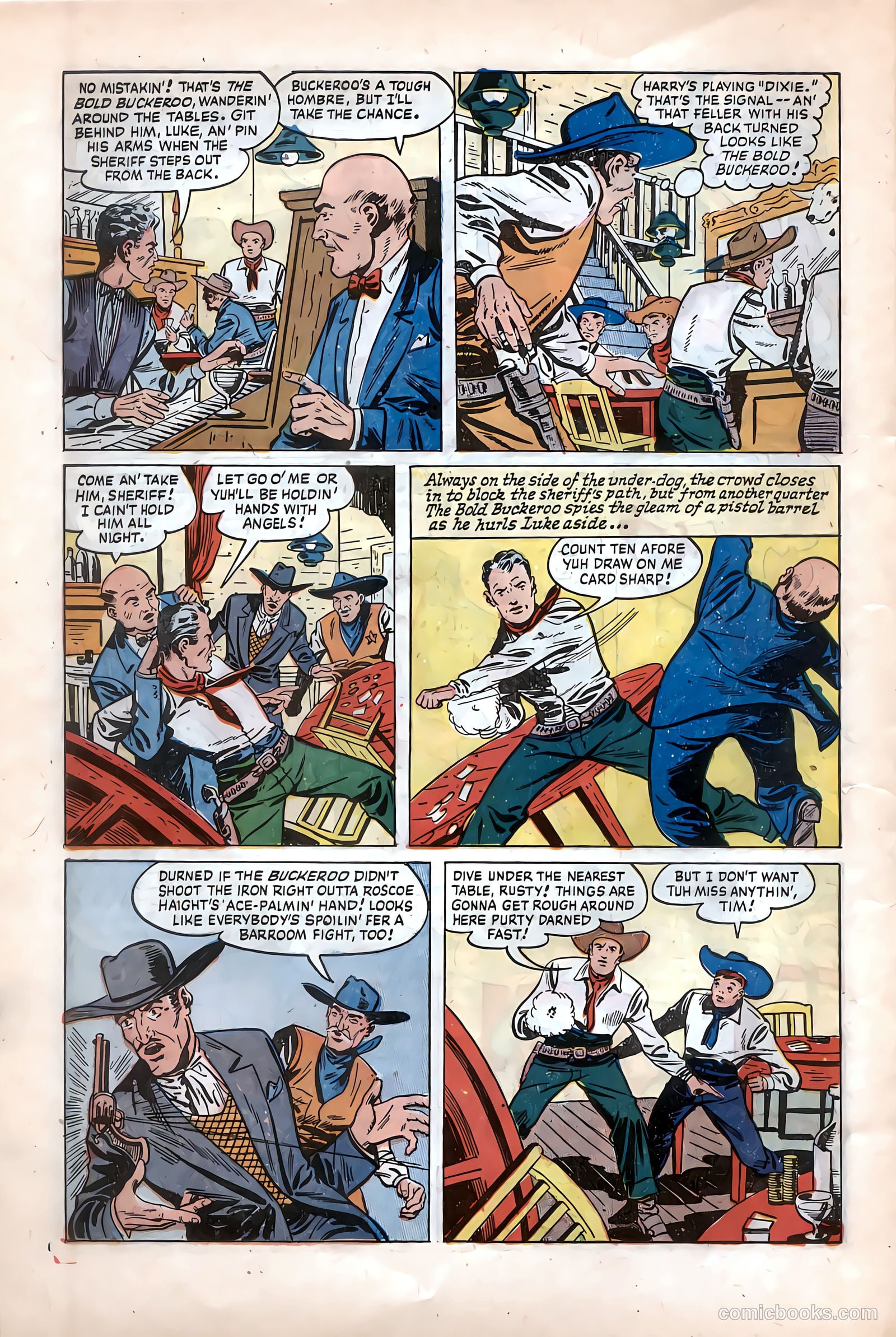 The Texan #6 (1949) — page 22 of 36