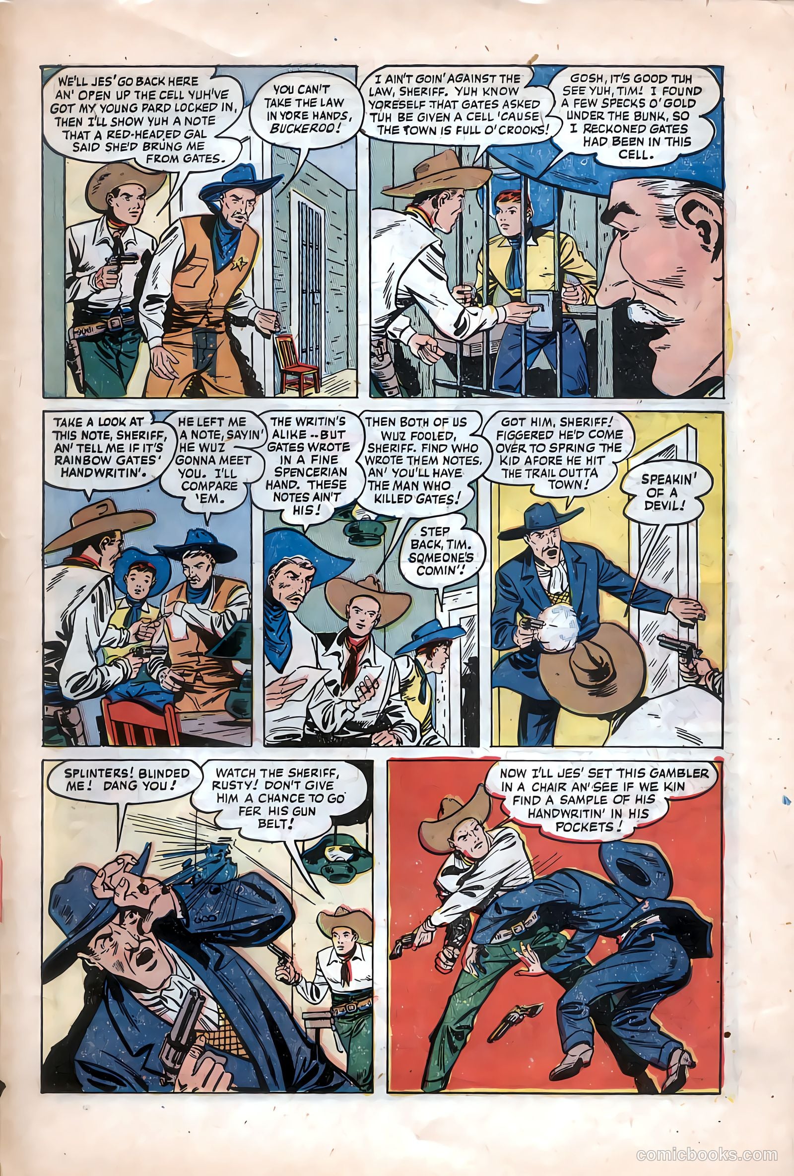 The Texan #6 (1949) — page 25 of 36