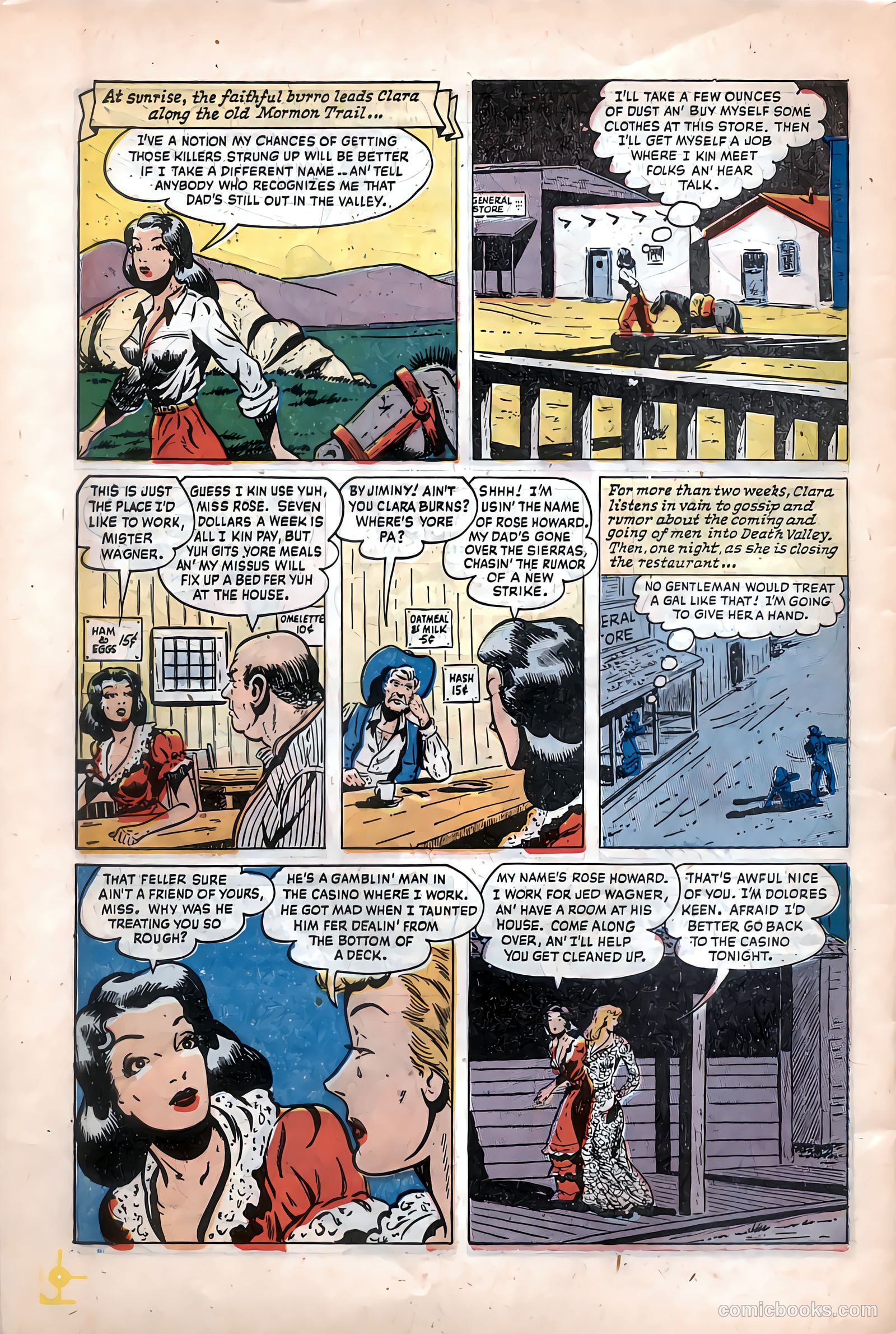 The Texan #6 (1949) — page 30 of 36