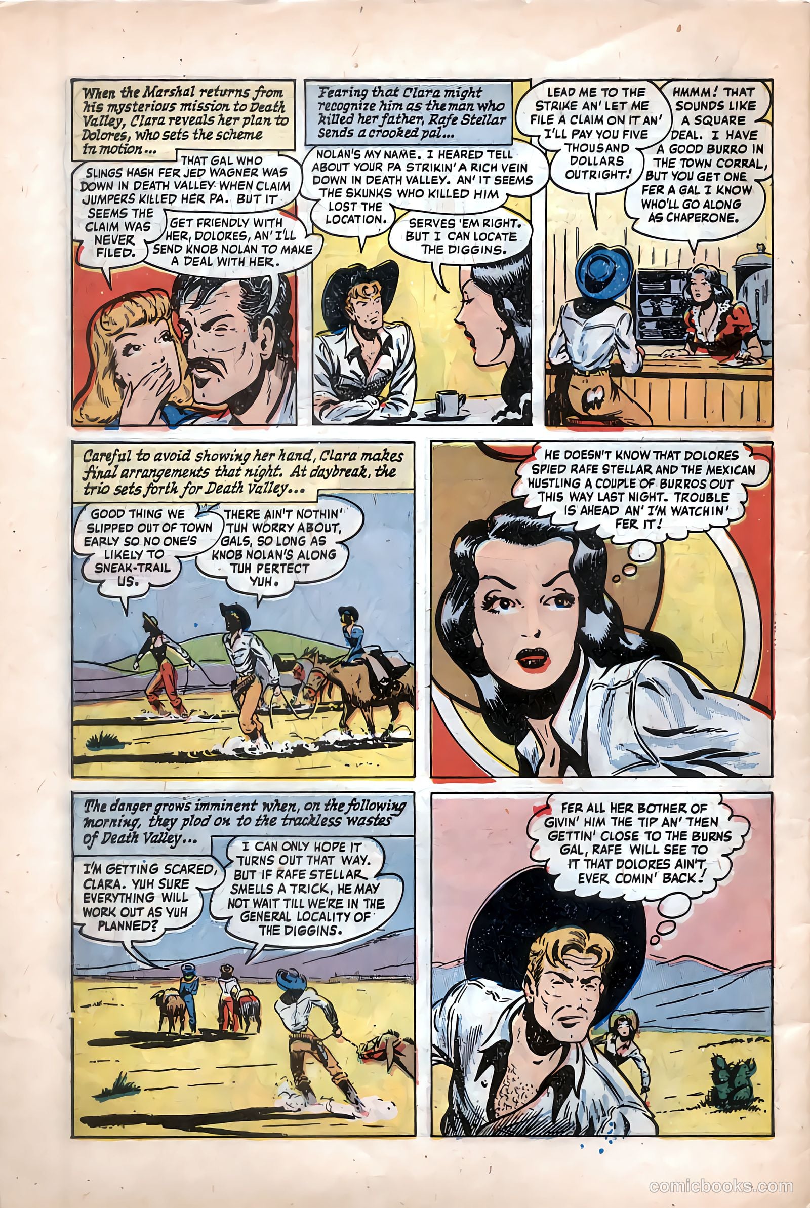 The Texan #6 (1949) — page 32 of 36